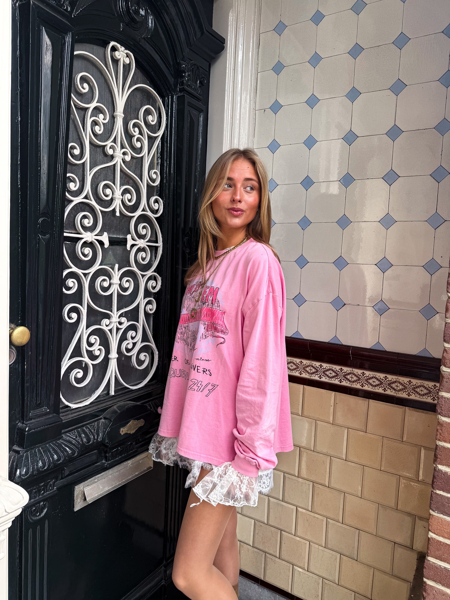 Frequence Manches longues Rose