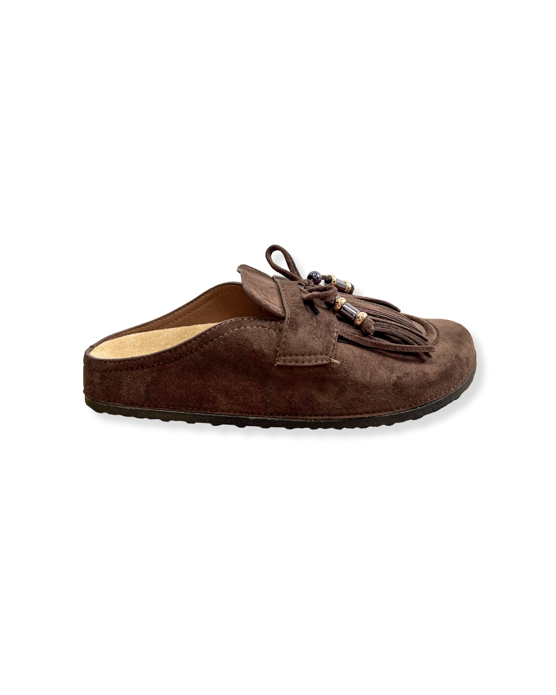 Mocassins à franges marron
