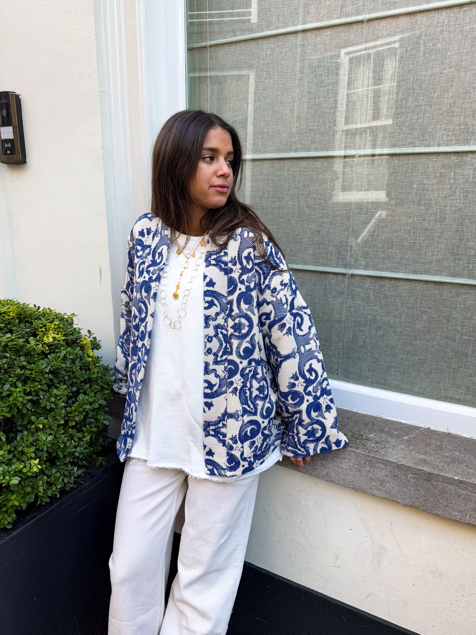 Gaby Jacket Blue Wonder