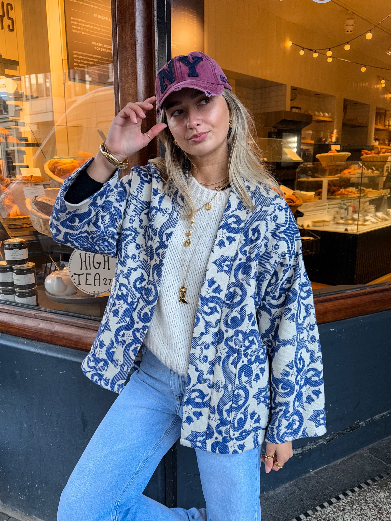 Gaby Jacket Blue Wonder