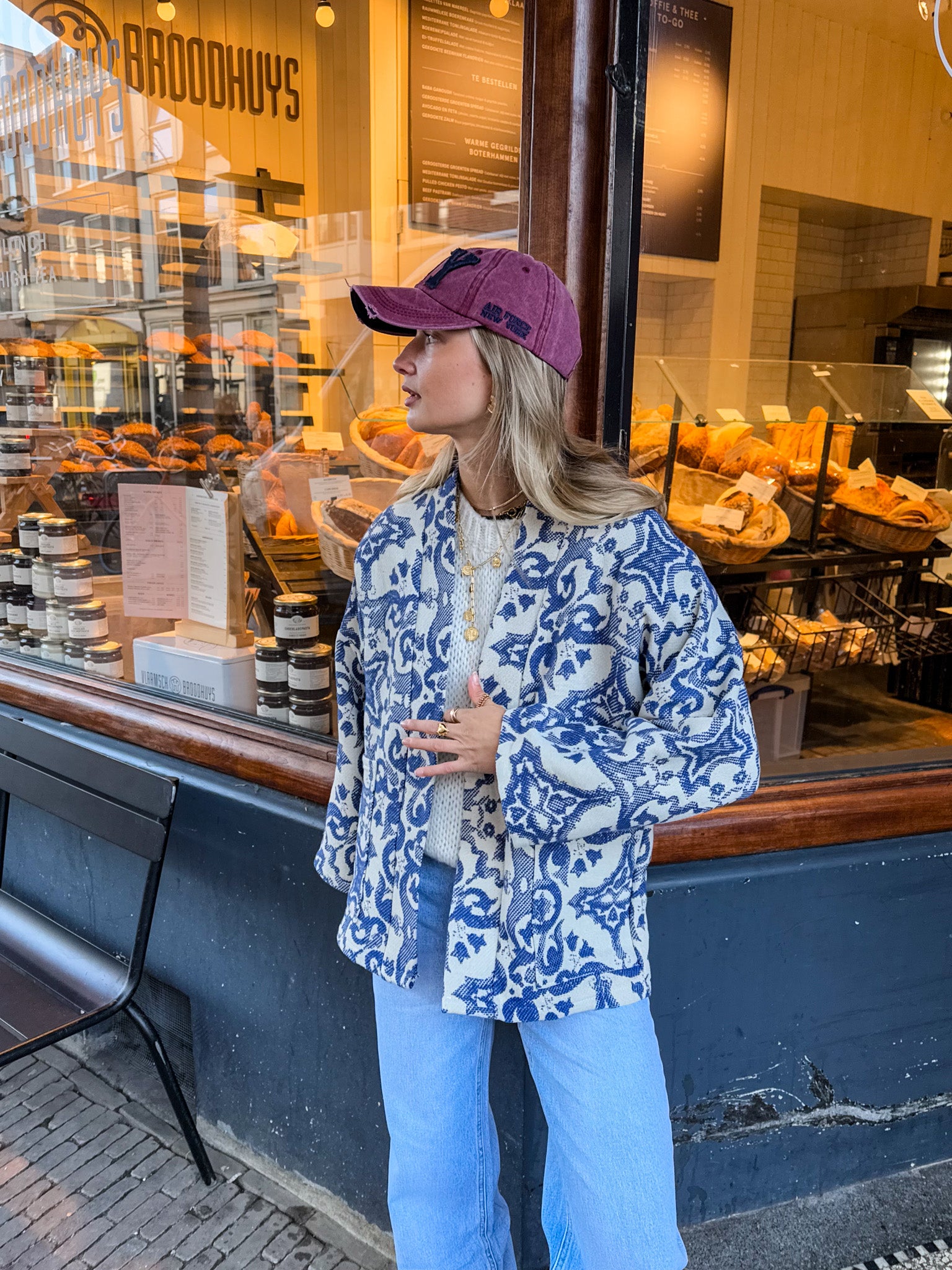 Gaby Jacket Blue Wonder