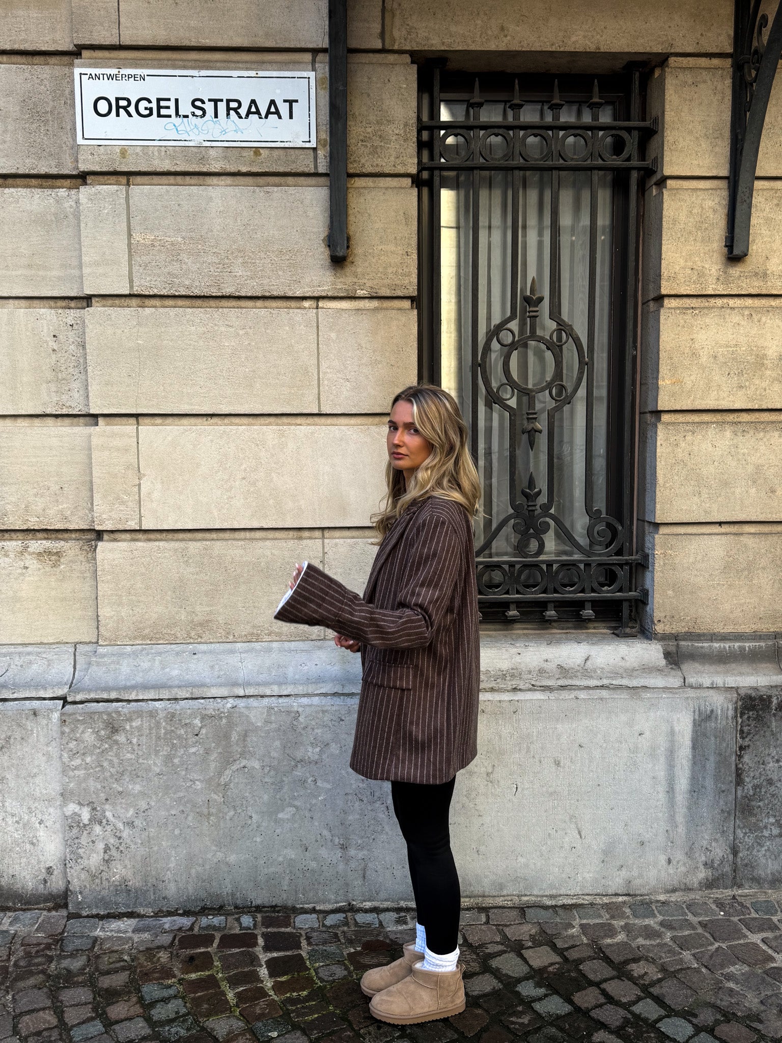 Hailey Blazer Brown