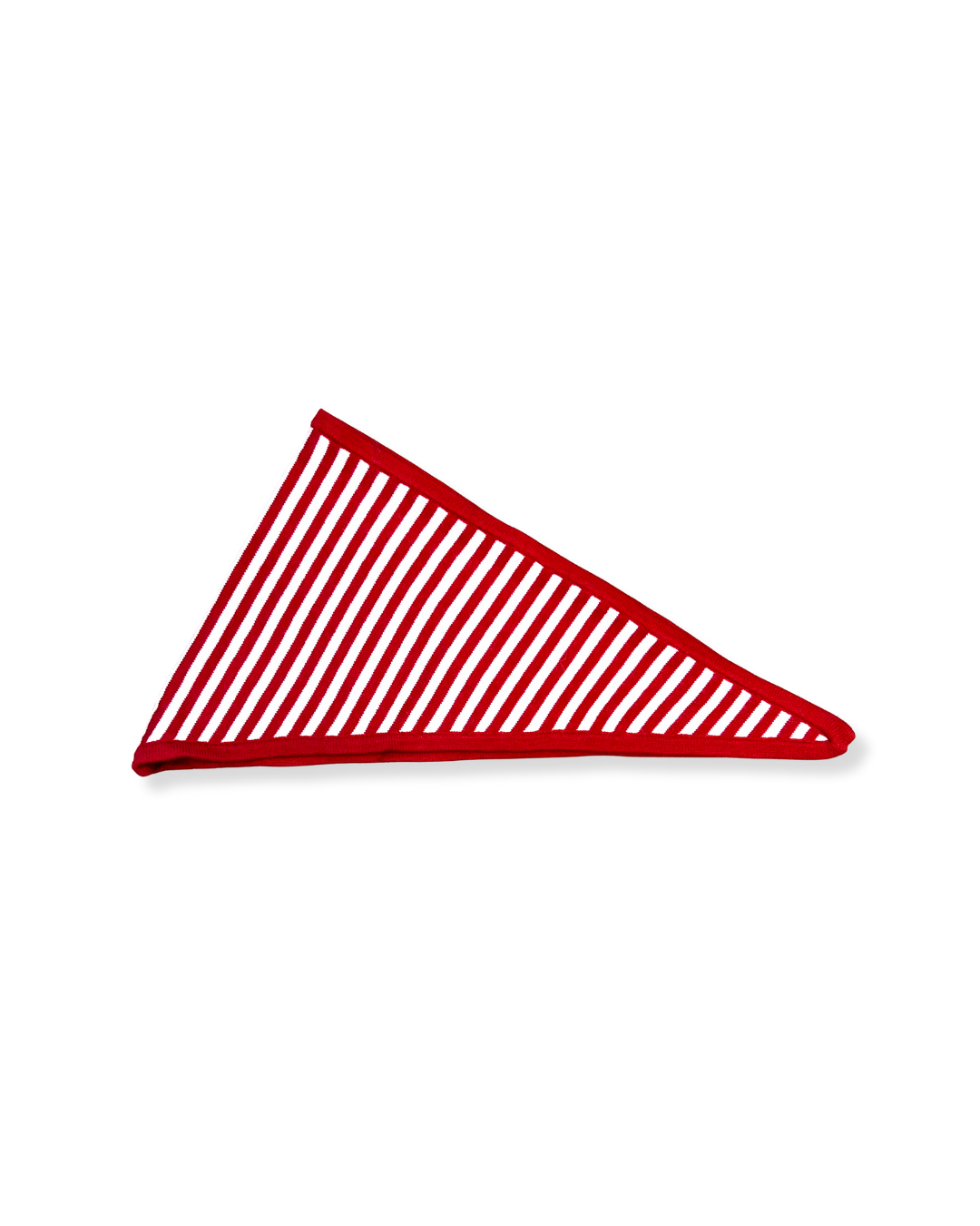 Harbor Red Stripe Scarf
