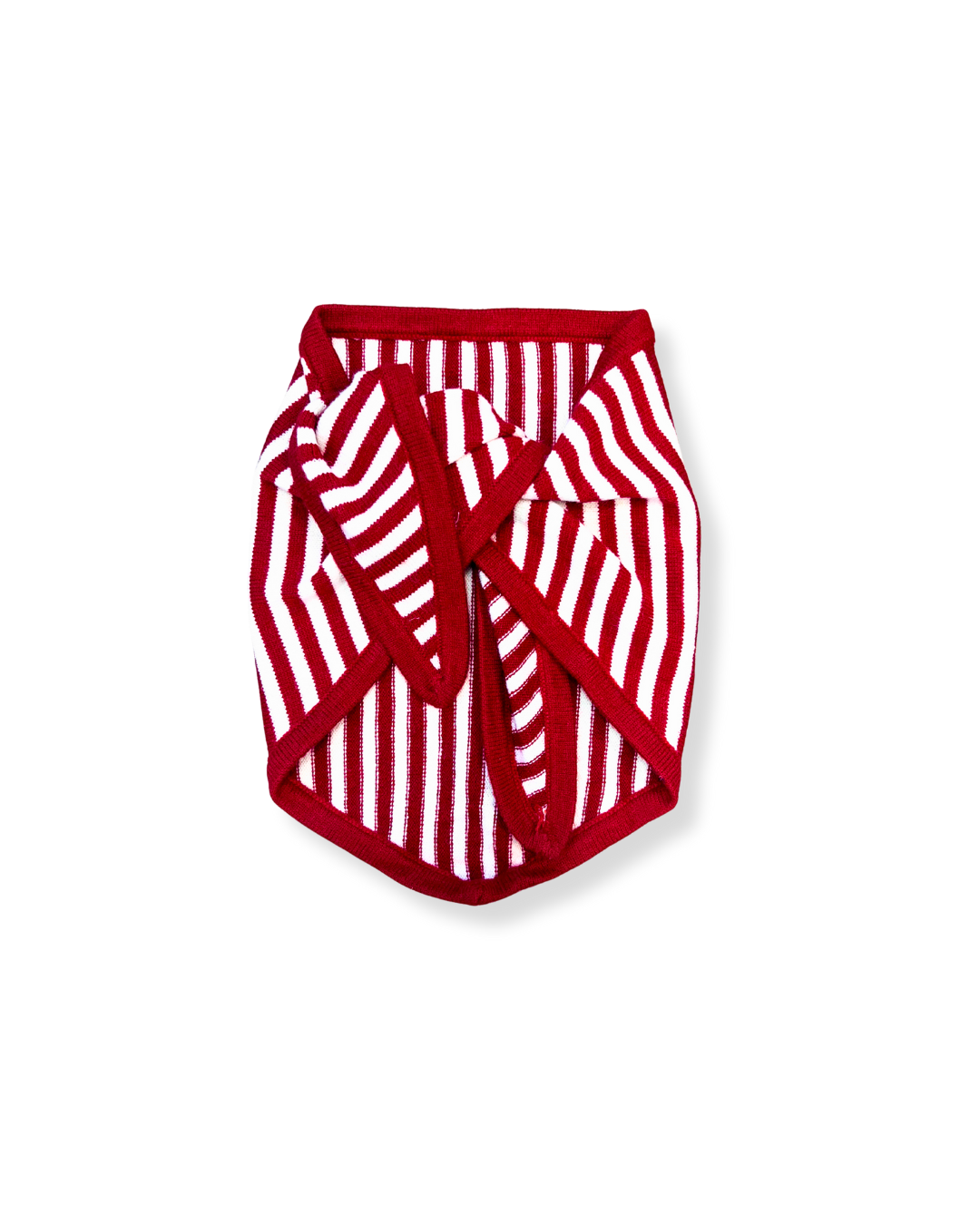 Harbor Red Stripe Scarf