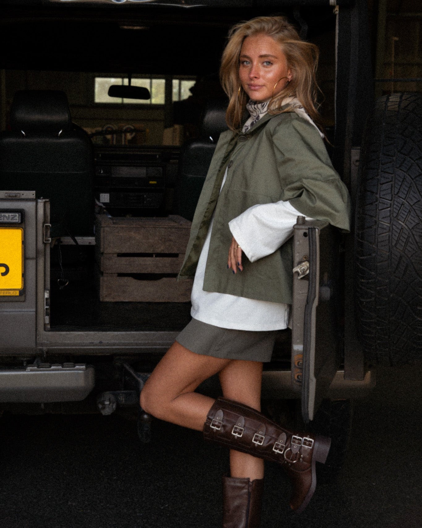 Hazel Trenchcoat Army