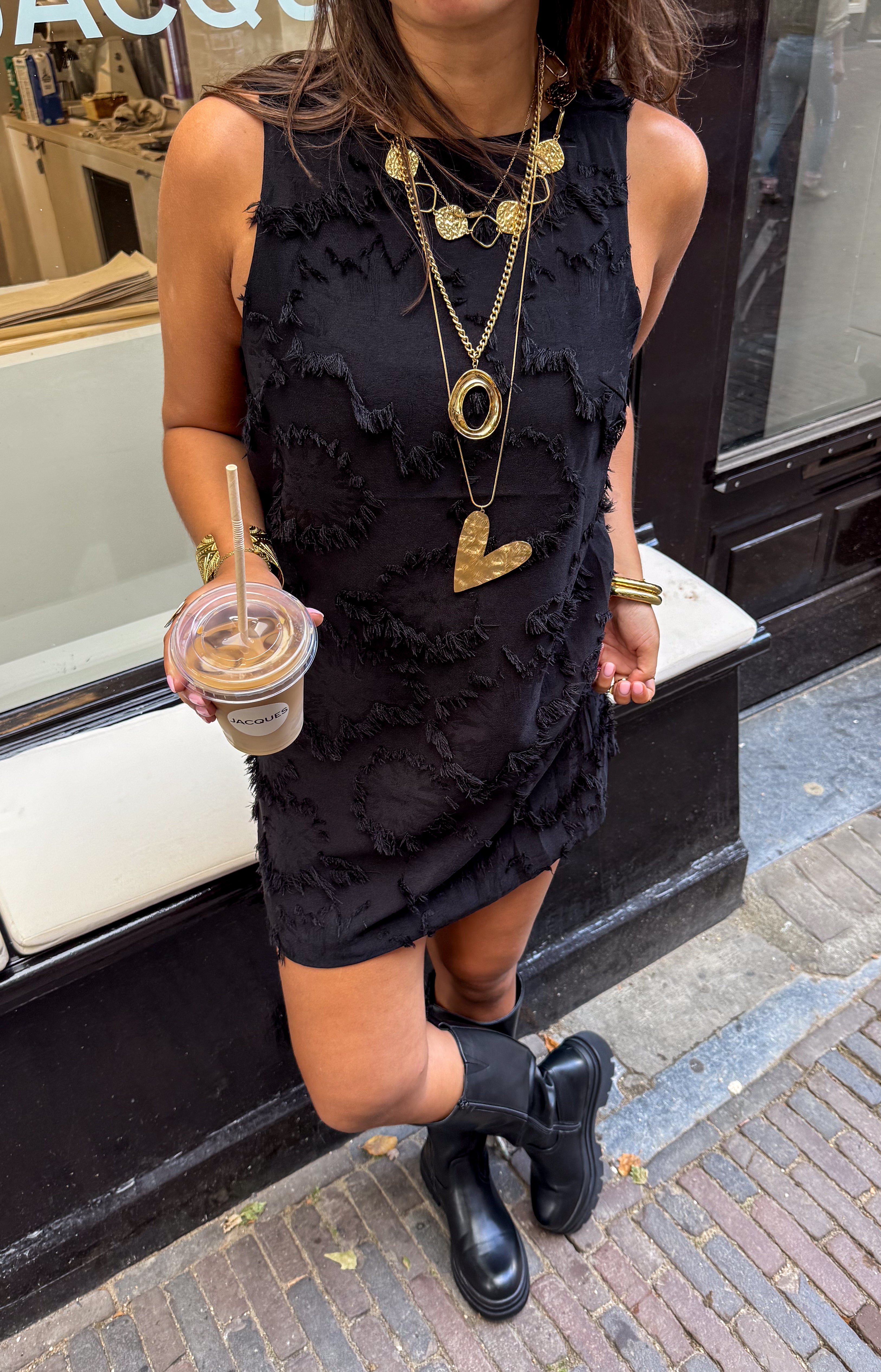 Juska Dress Black