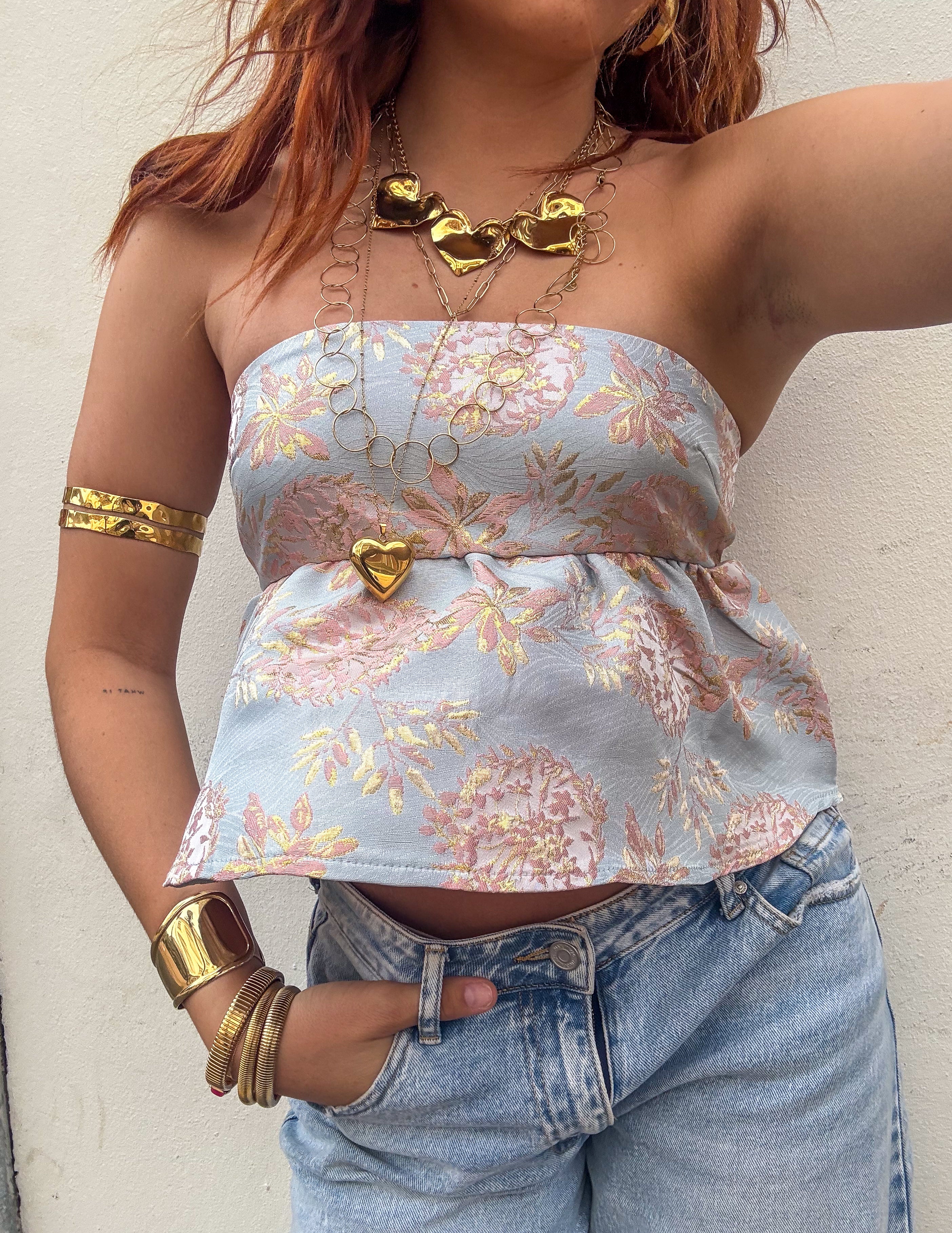 Honey Top Skye Blue