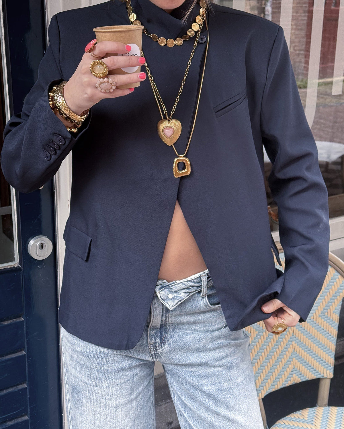Igone Blazer | Navy
