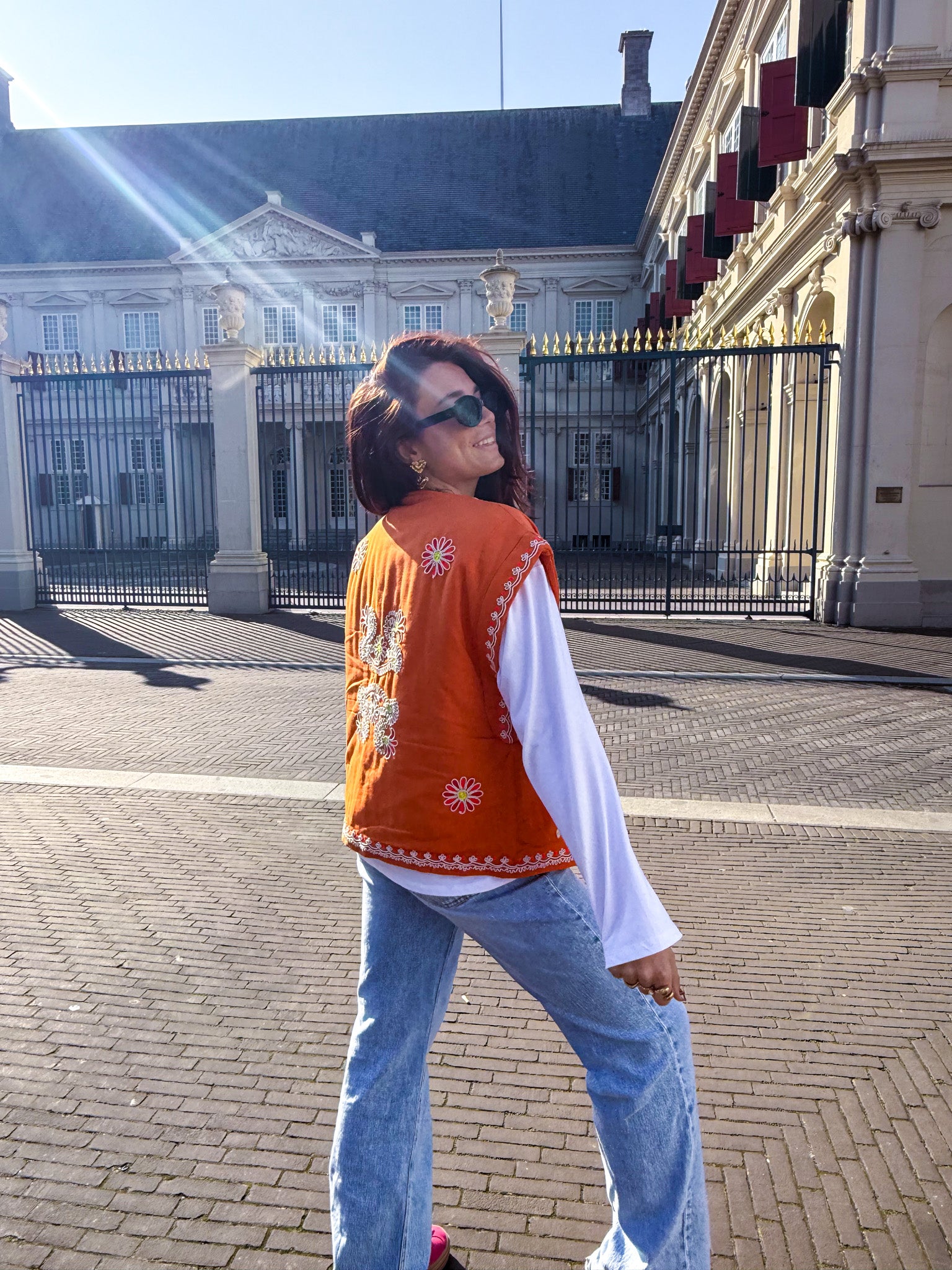 Isla Gilet Orange