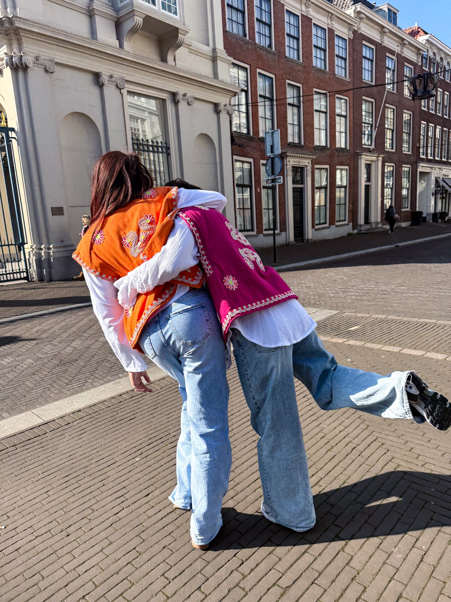 Isla Gilet Orange
