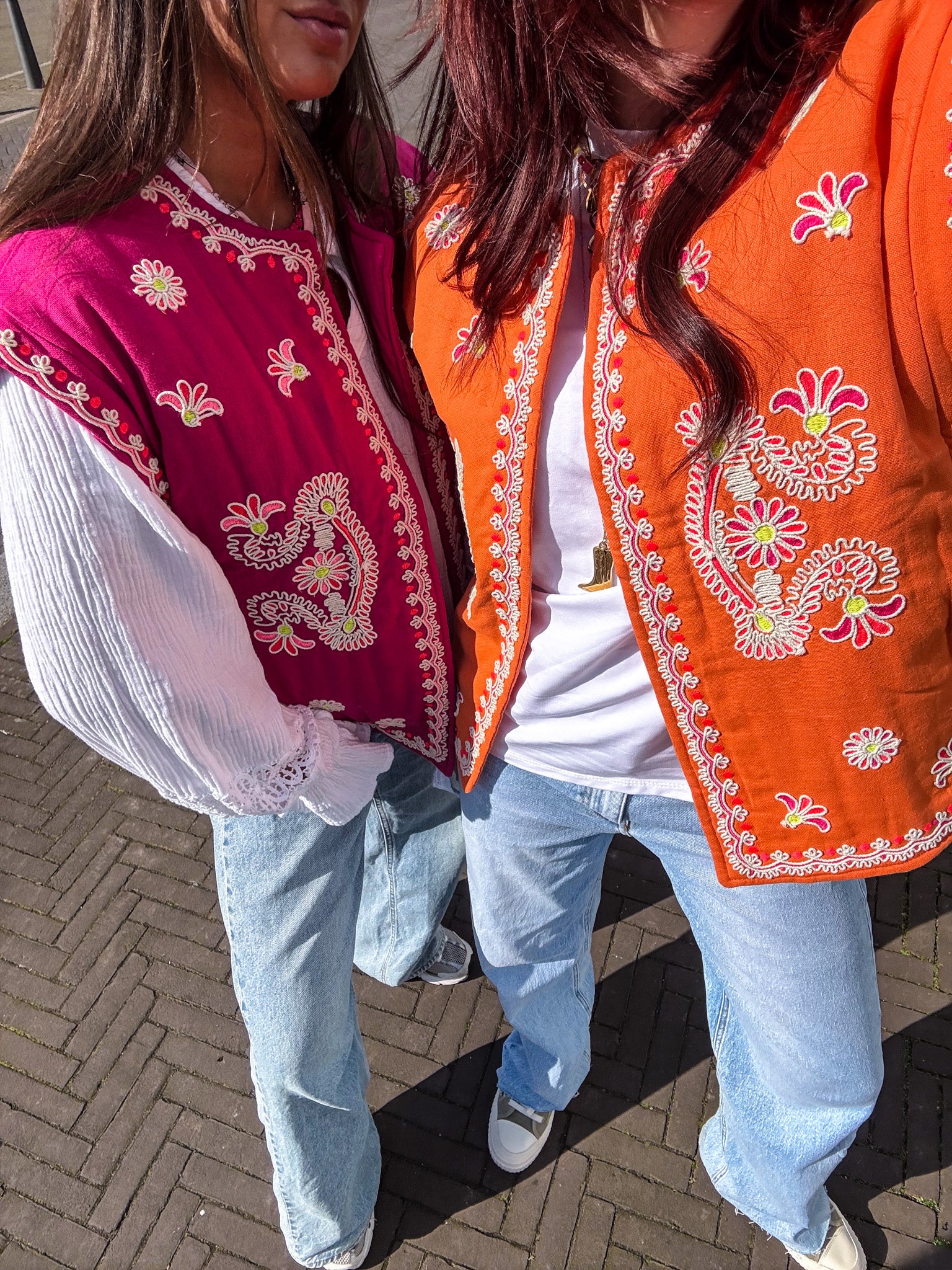 Isla Gilet Orange