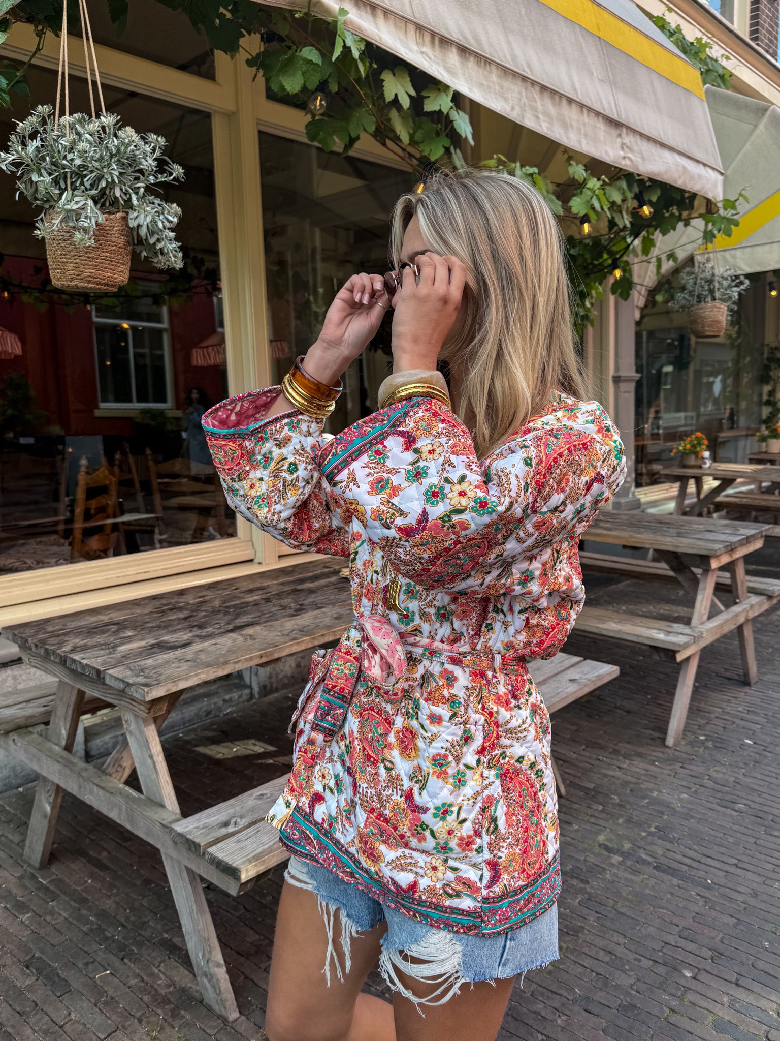Island Kimono Ecru