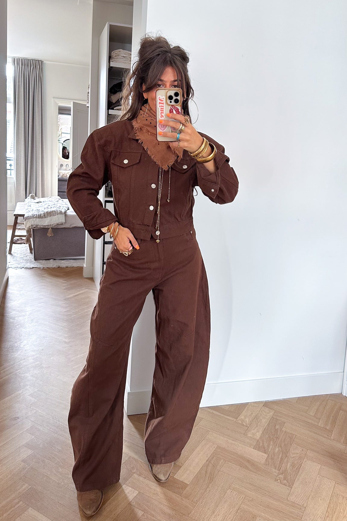 Izzy Jacket Brown