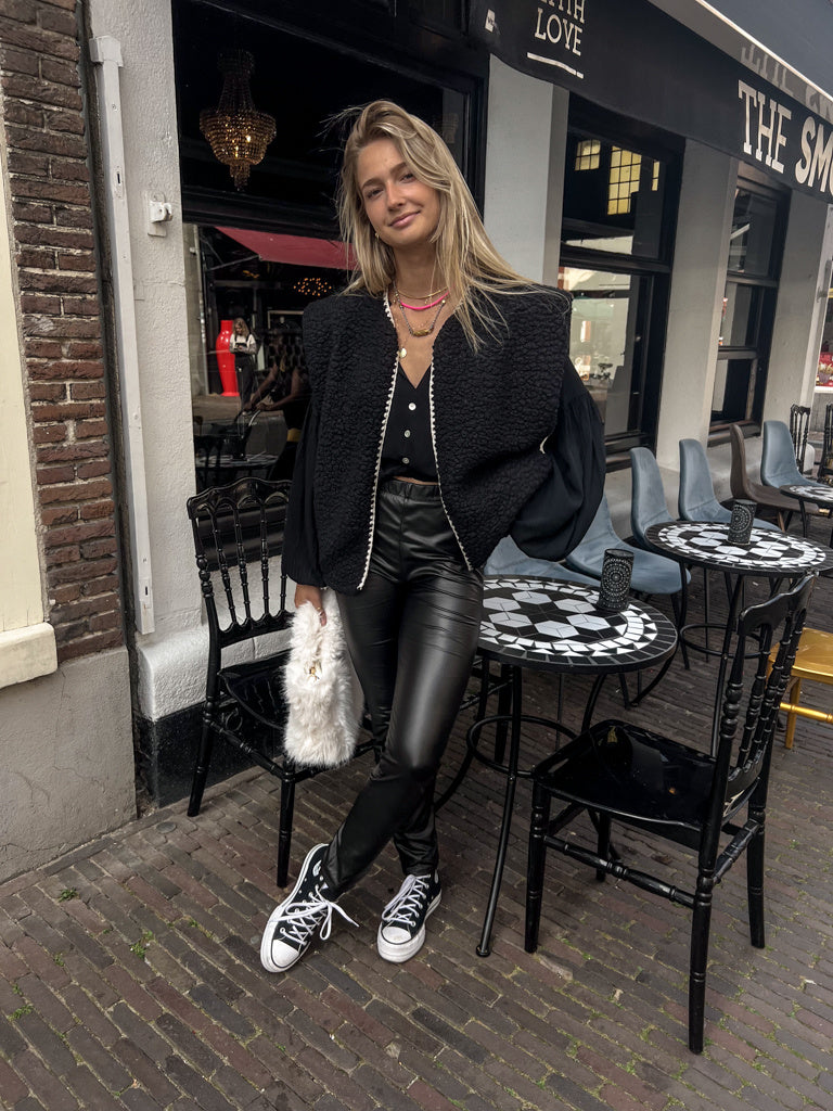 Moscow Leather PU Legging | Black