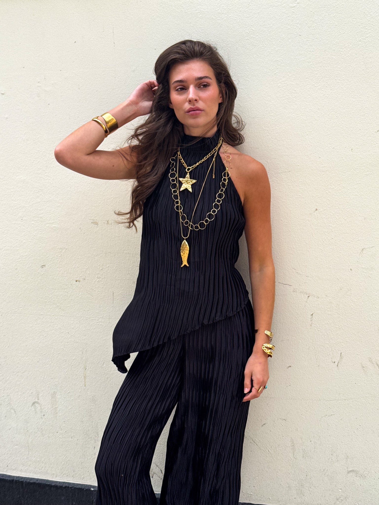 Jean Halter Top Black