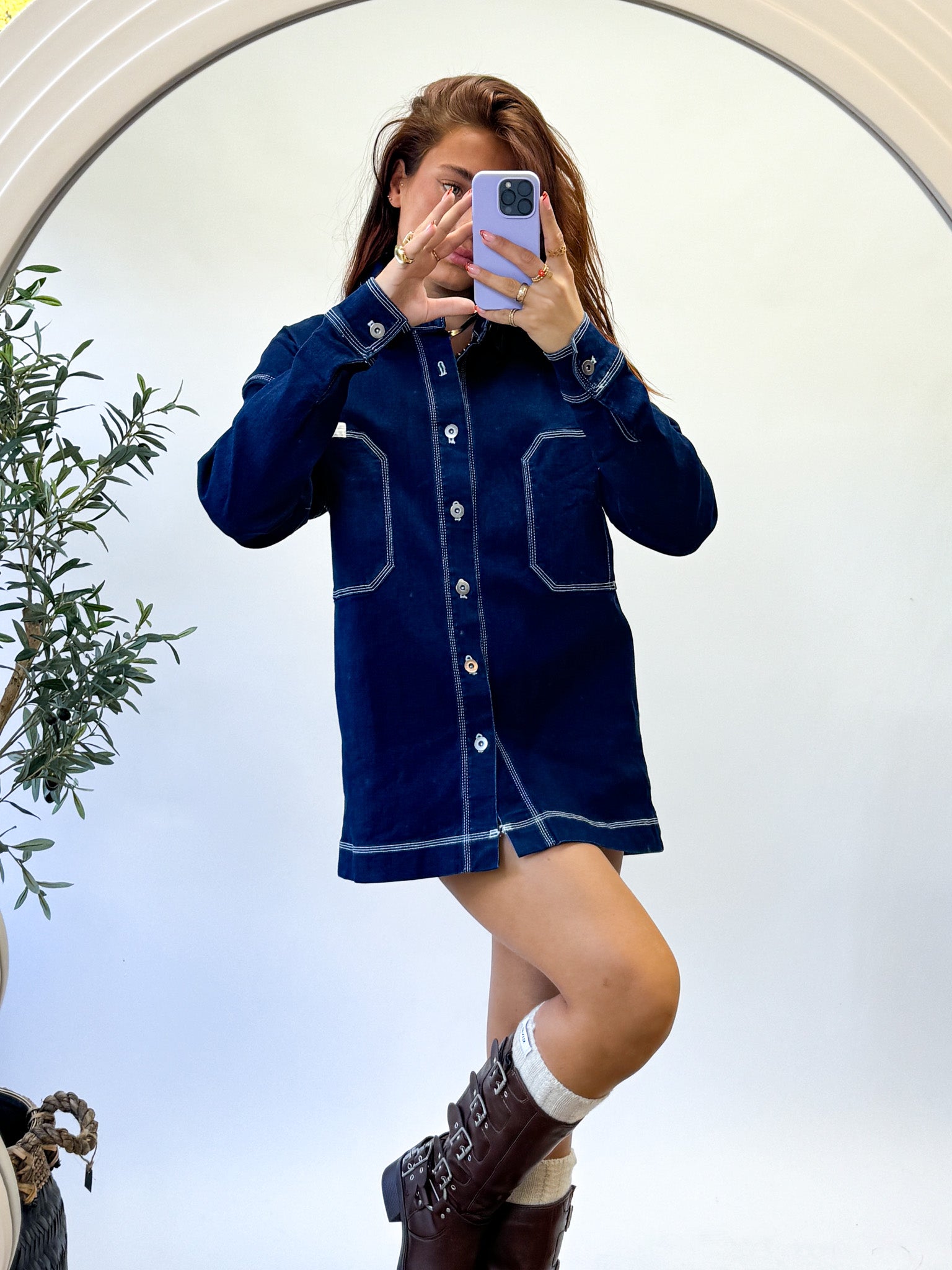 Jolene Denim Dress