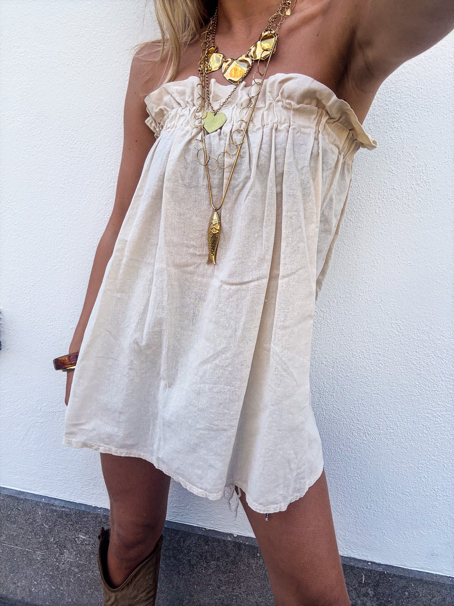 Llonga Top Beige