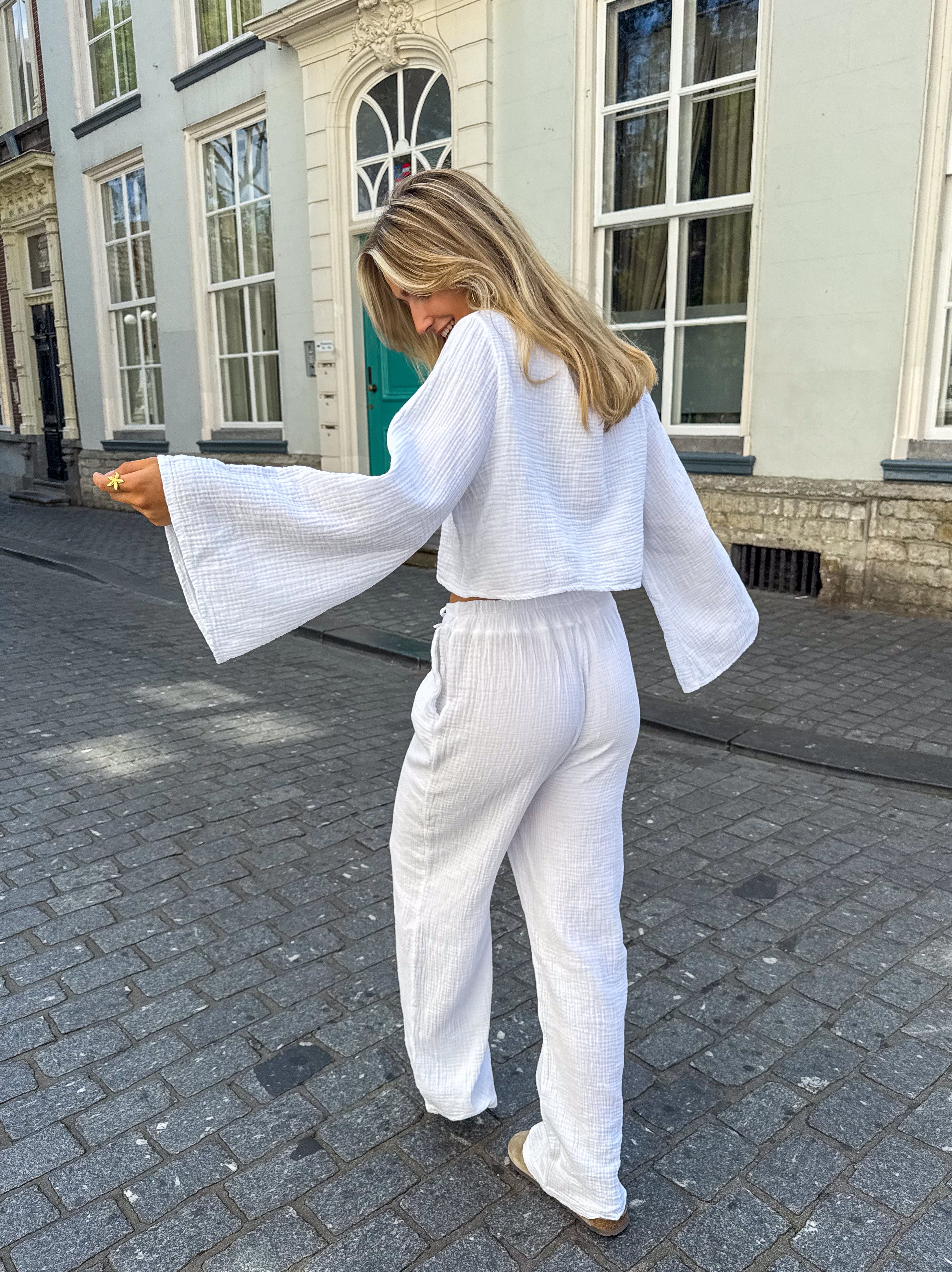 June Top White