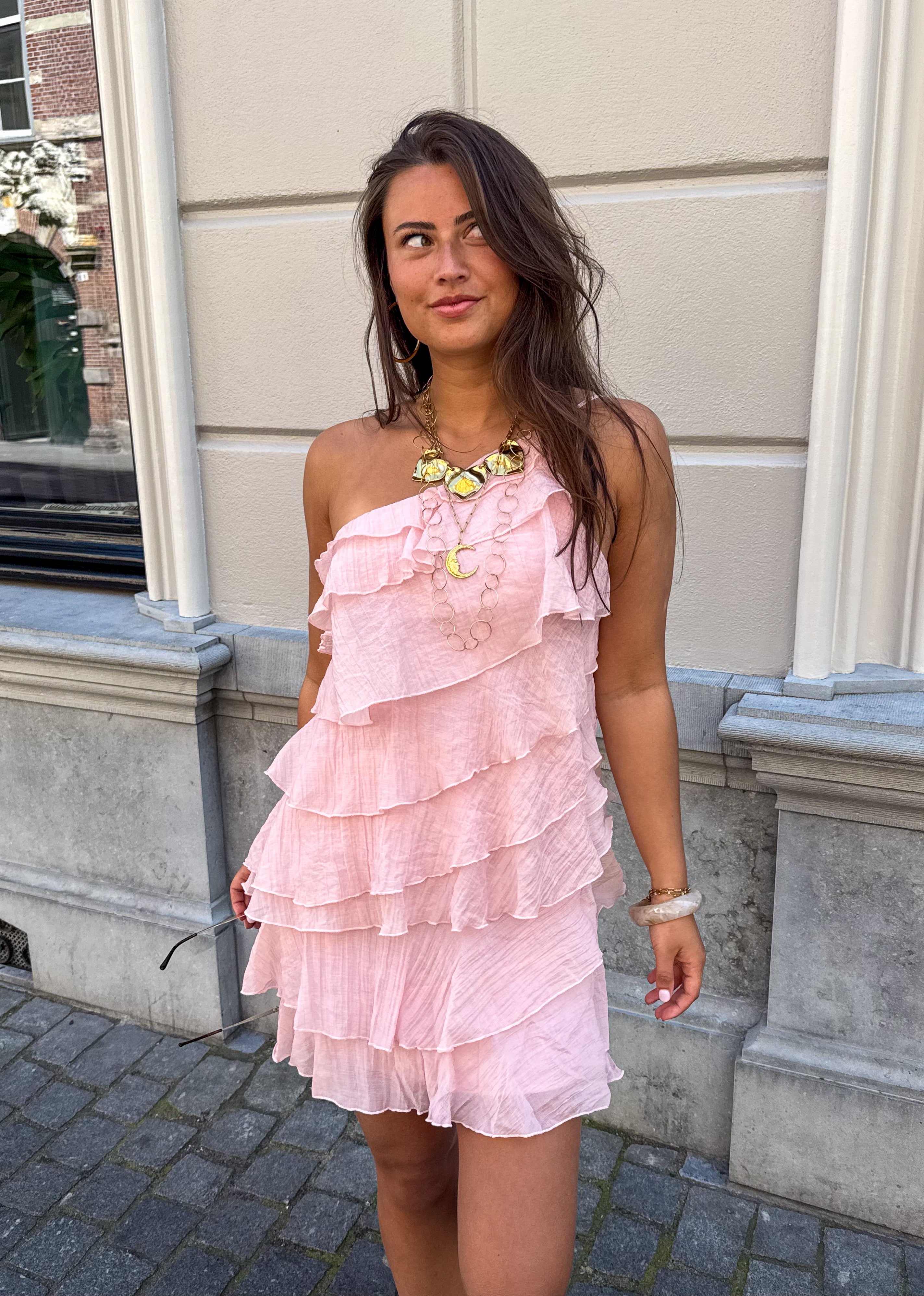Kate Flowy Dress Rose
