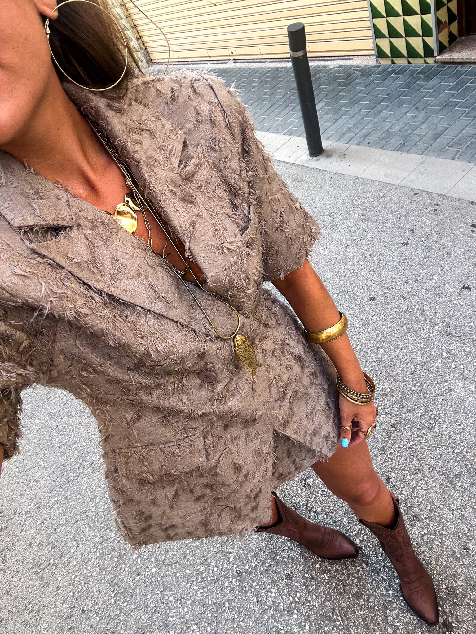 Lina Blazer Khaki