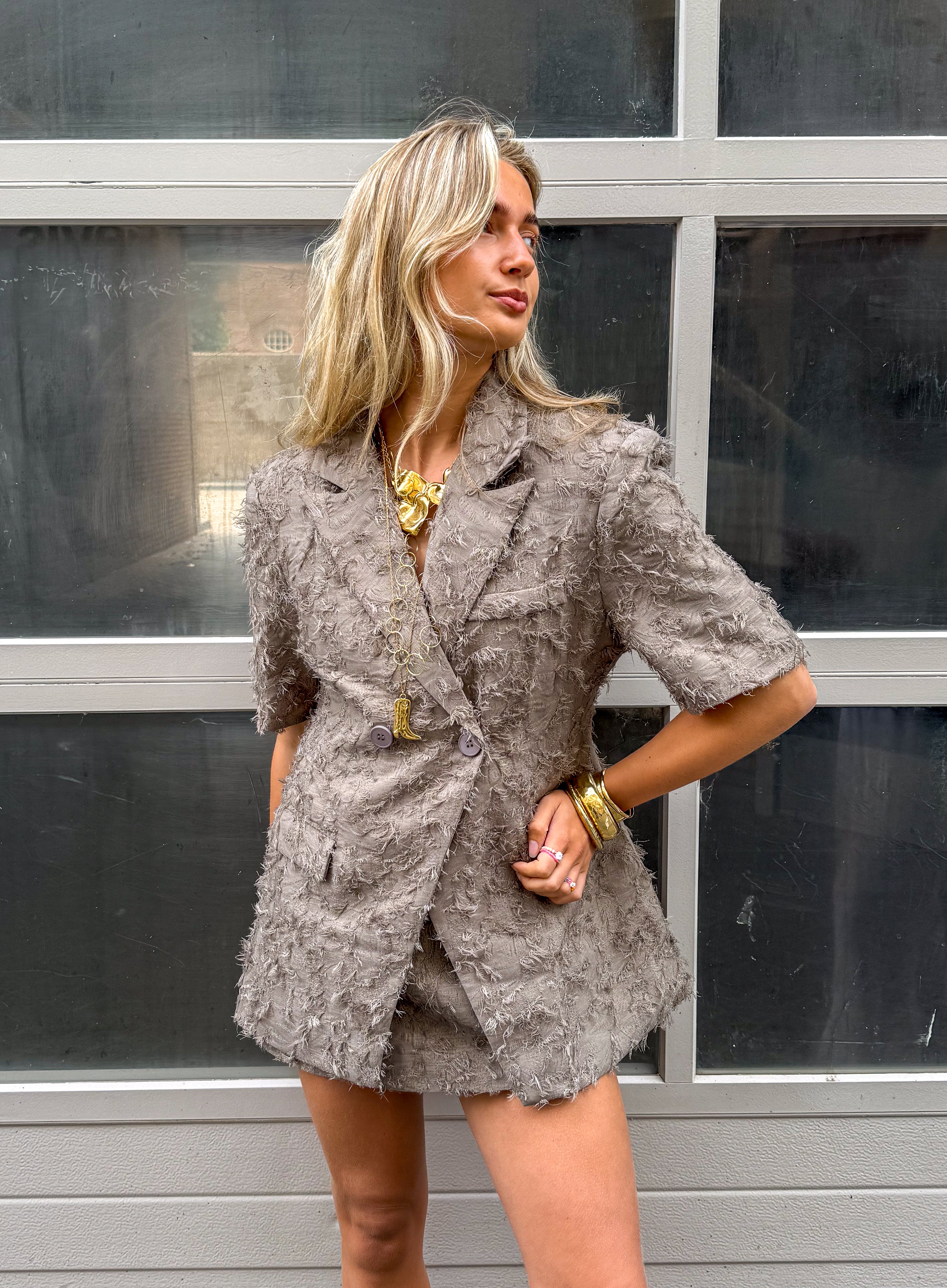 Lina Blazer Khaki