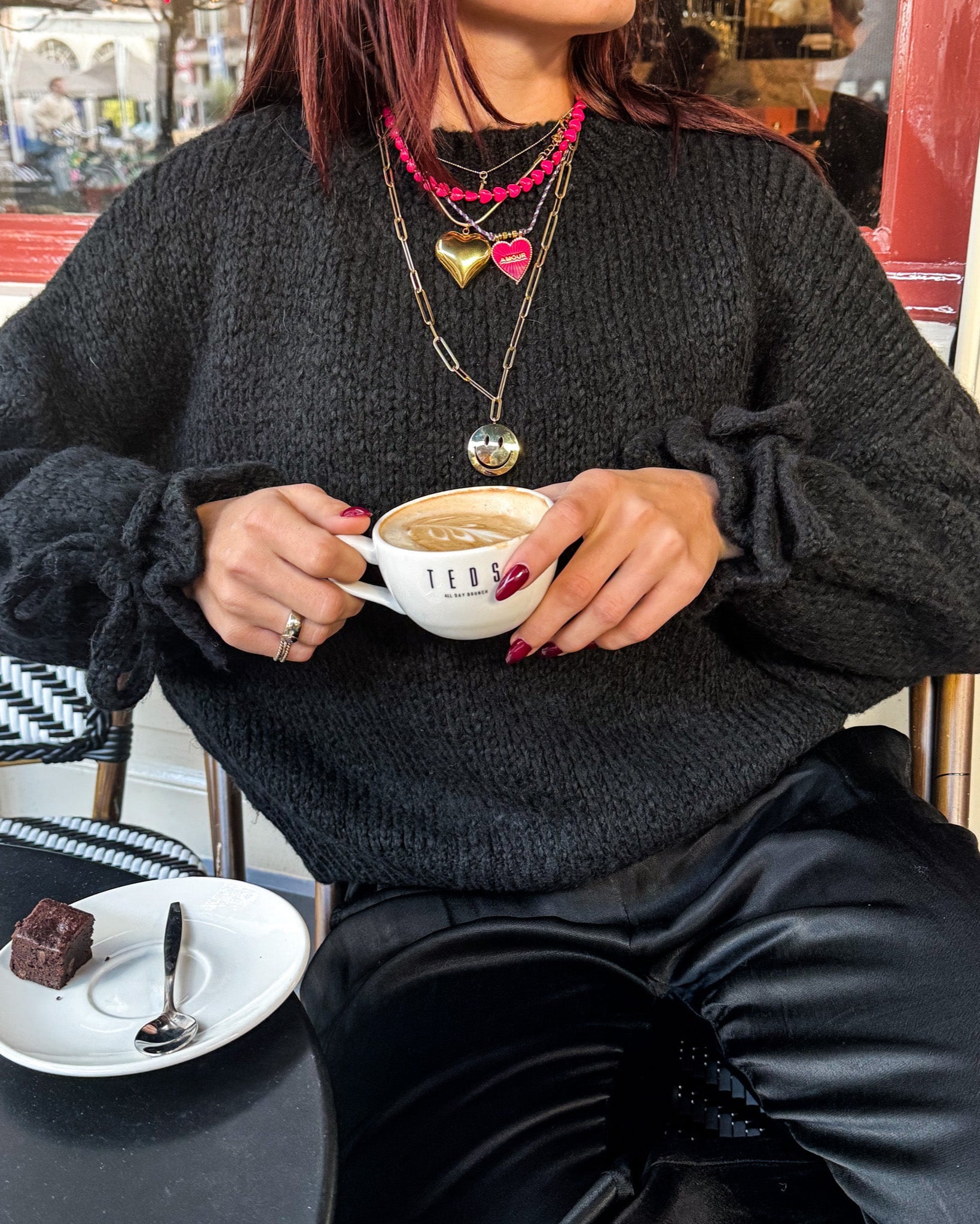 Loekie Knit Black