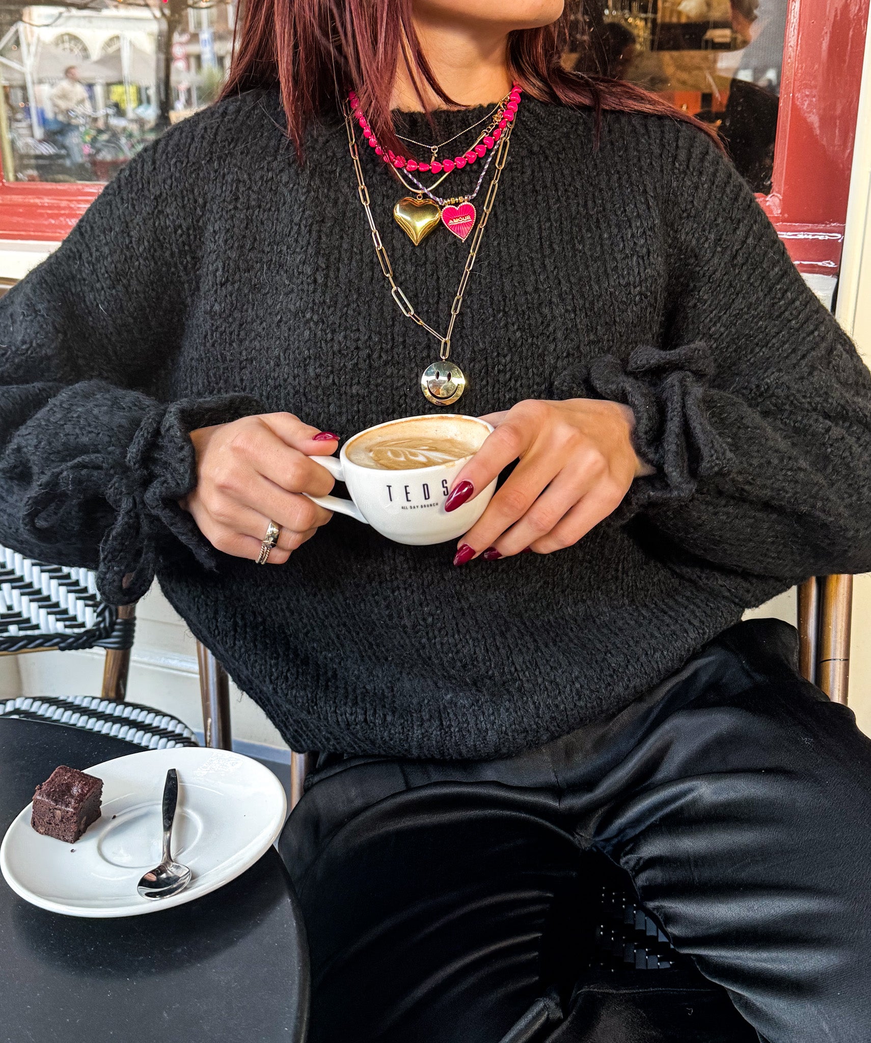 Loekie Knit Black