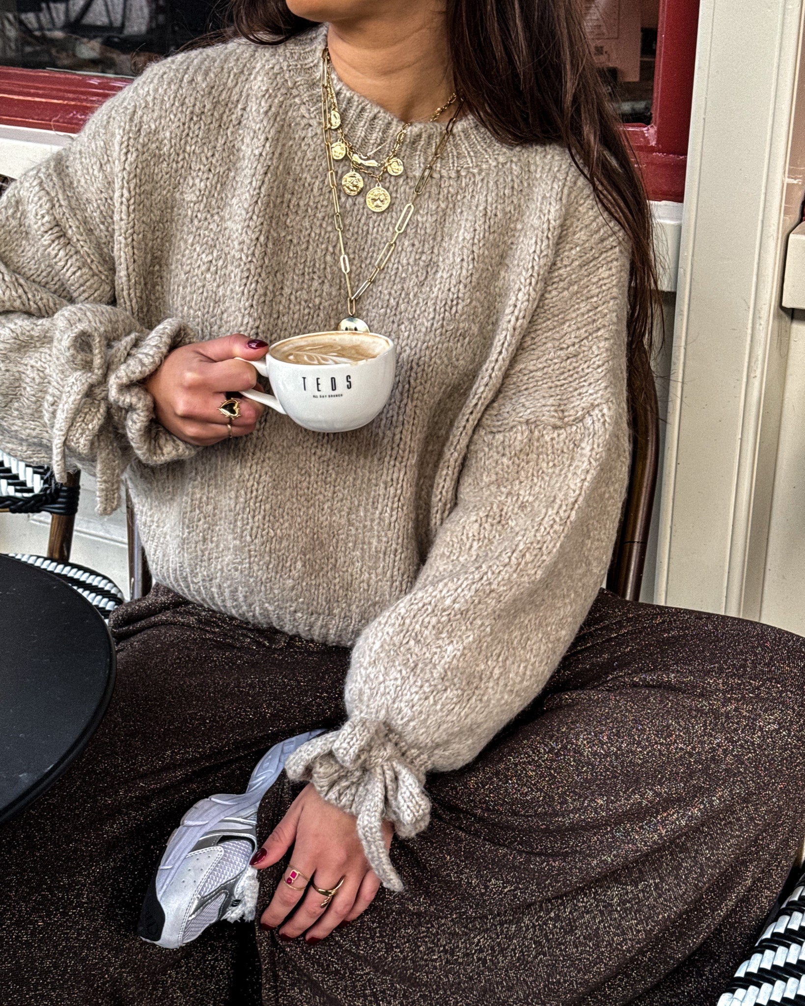 Loekie Knit Sand
