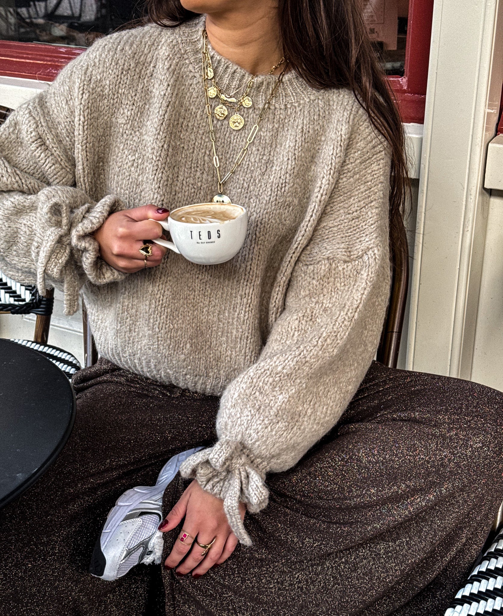 Loekie Knit Sand