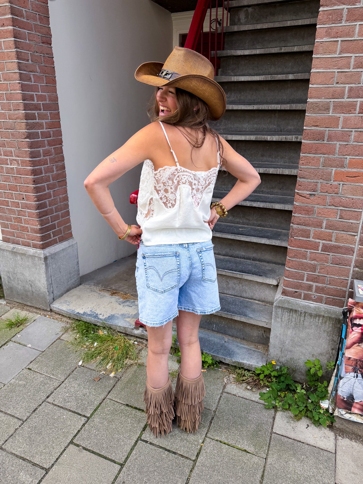 Lore Denim Shorts