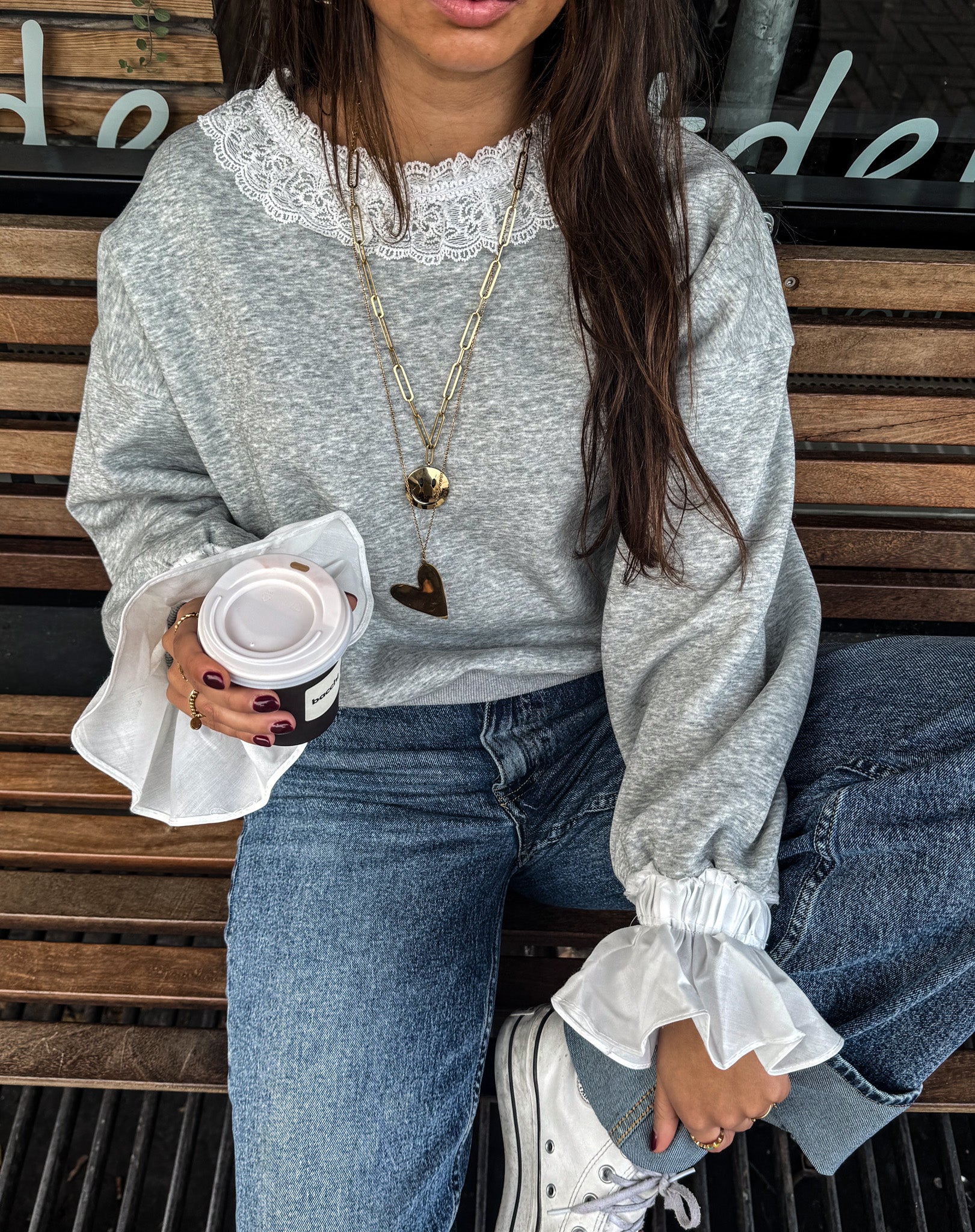 Loulou sweater grey