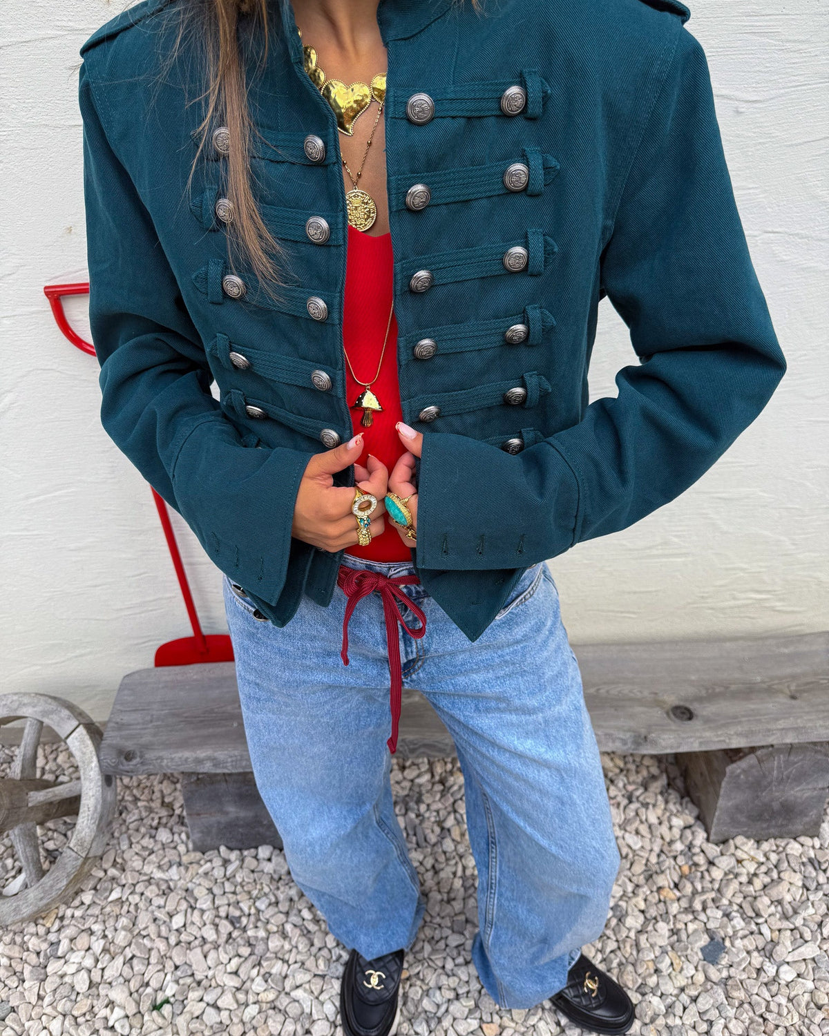 Luna Military Jacket