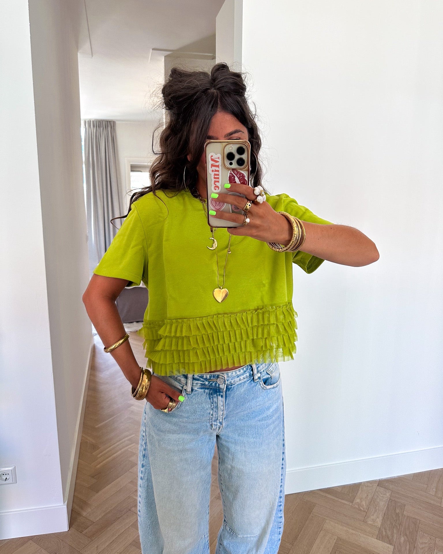 Mae T-Shirt Groen