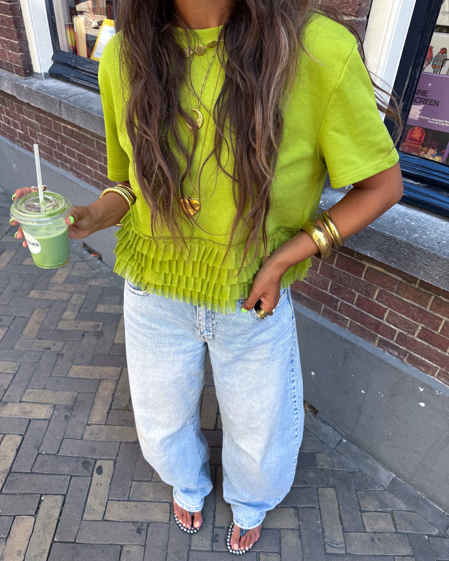 Mae T-Shirt Groen
