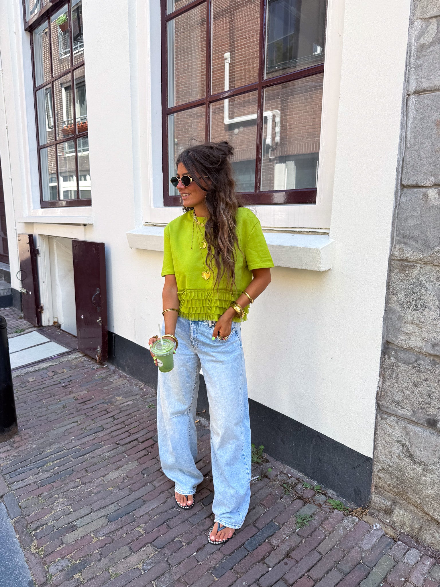 Mae T-Shirt Groen