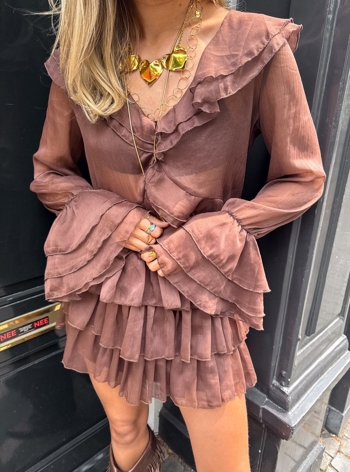 Maple Blouse | Brown