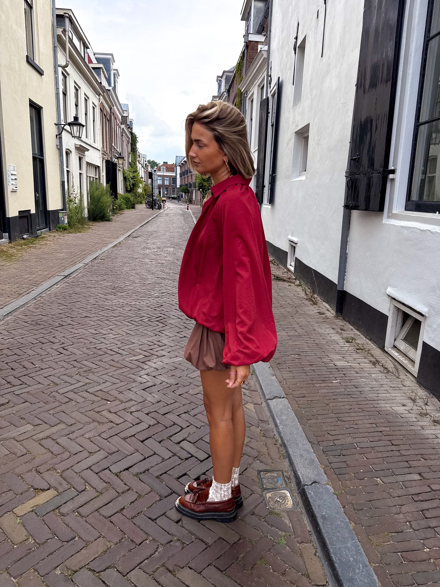 Maud Jacket Red