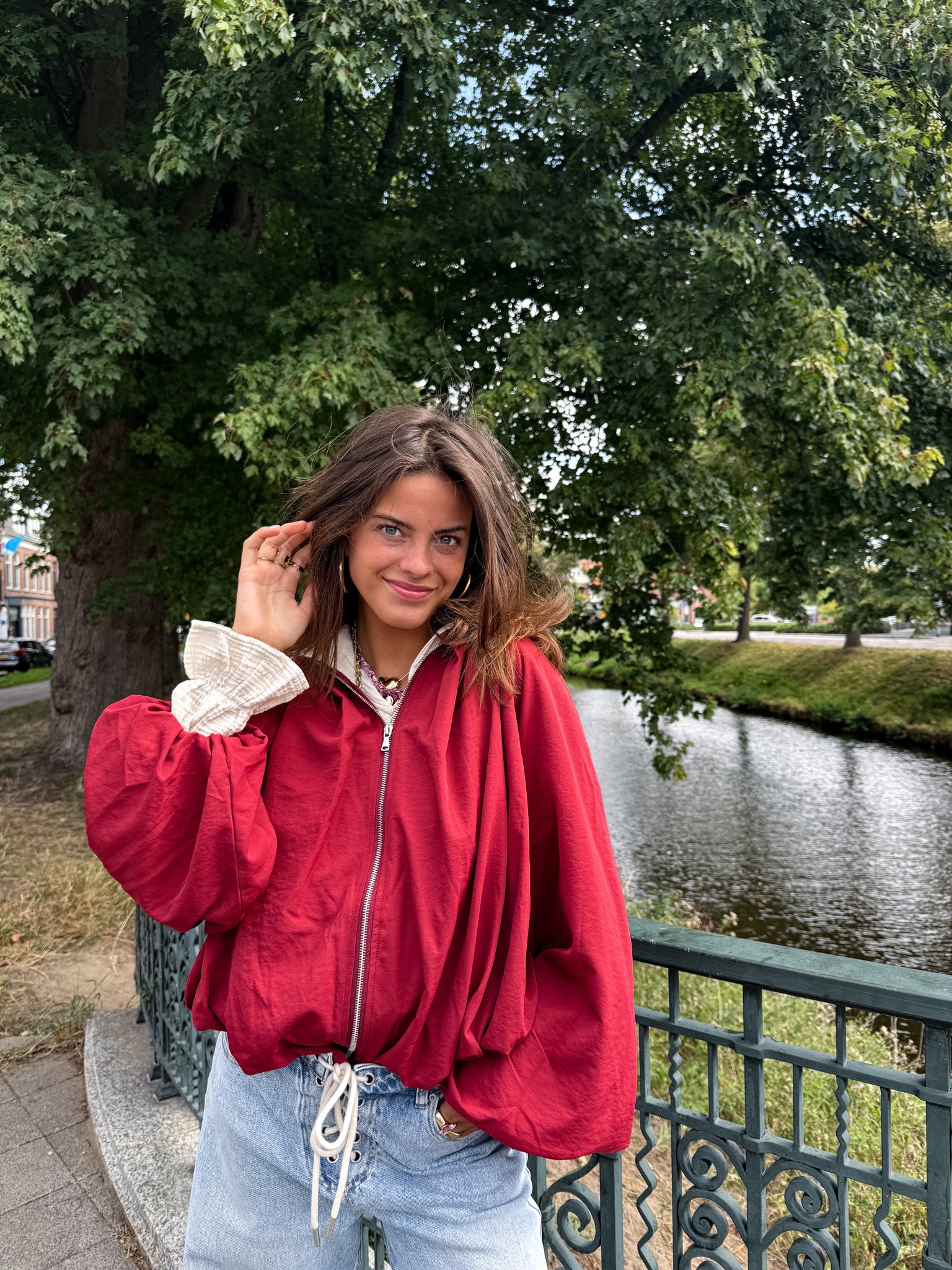 Maud Jacket Red