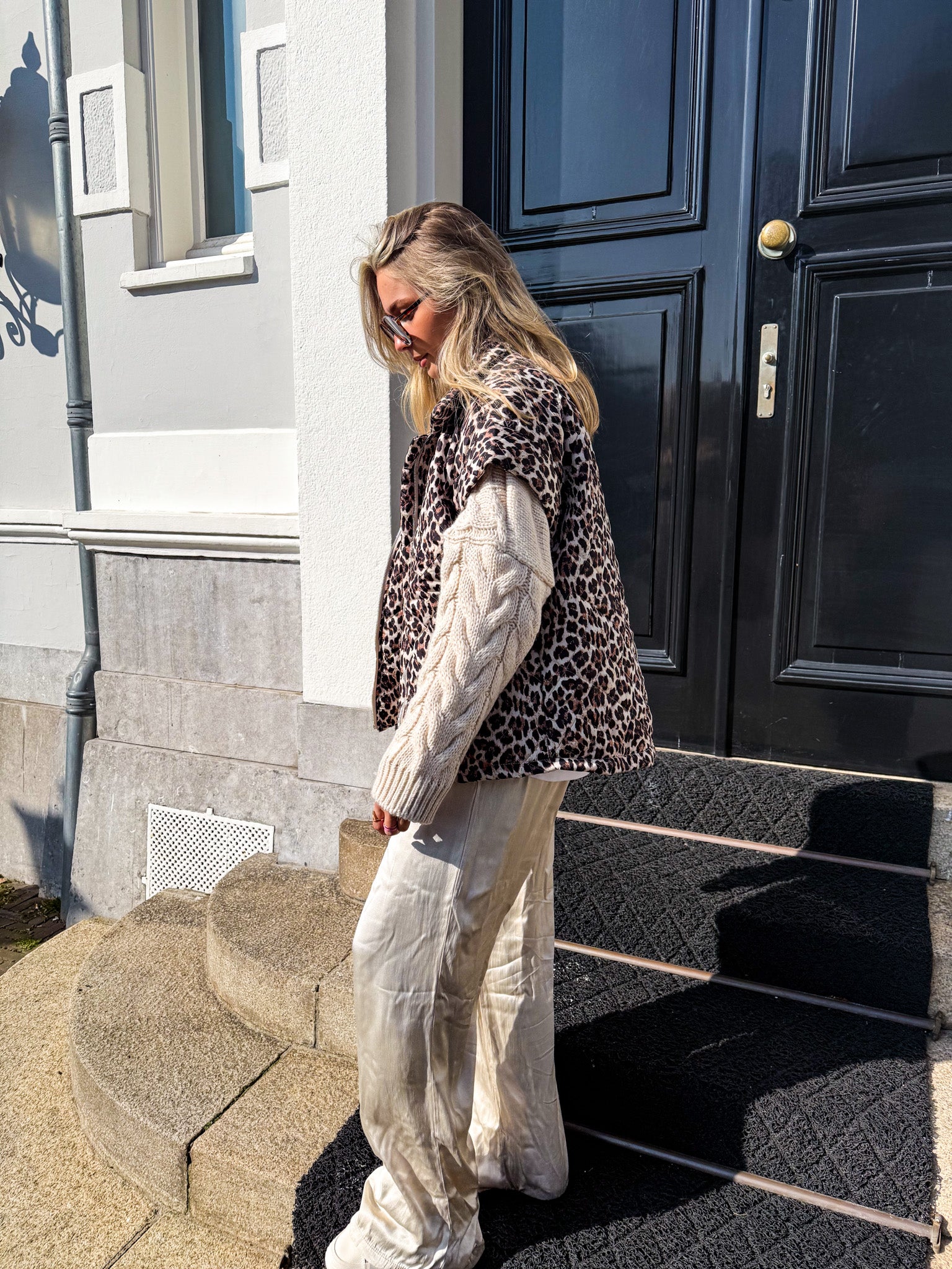 Maven Leopard Gilet