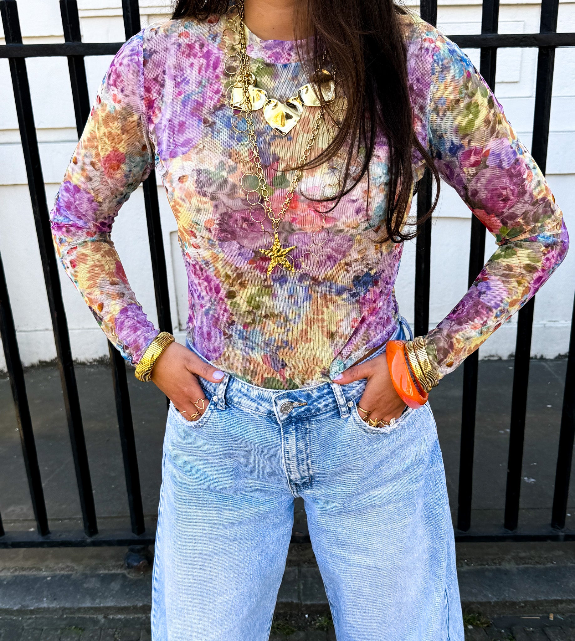Mesh Flower Body