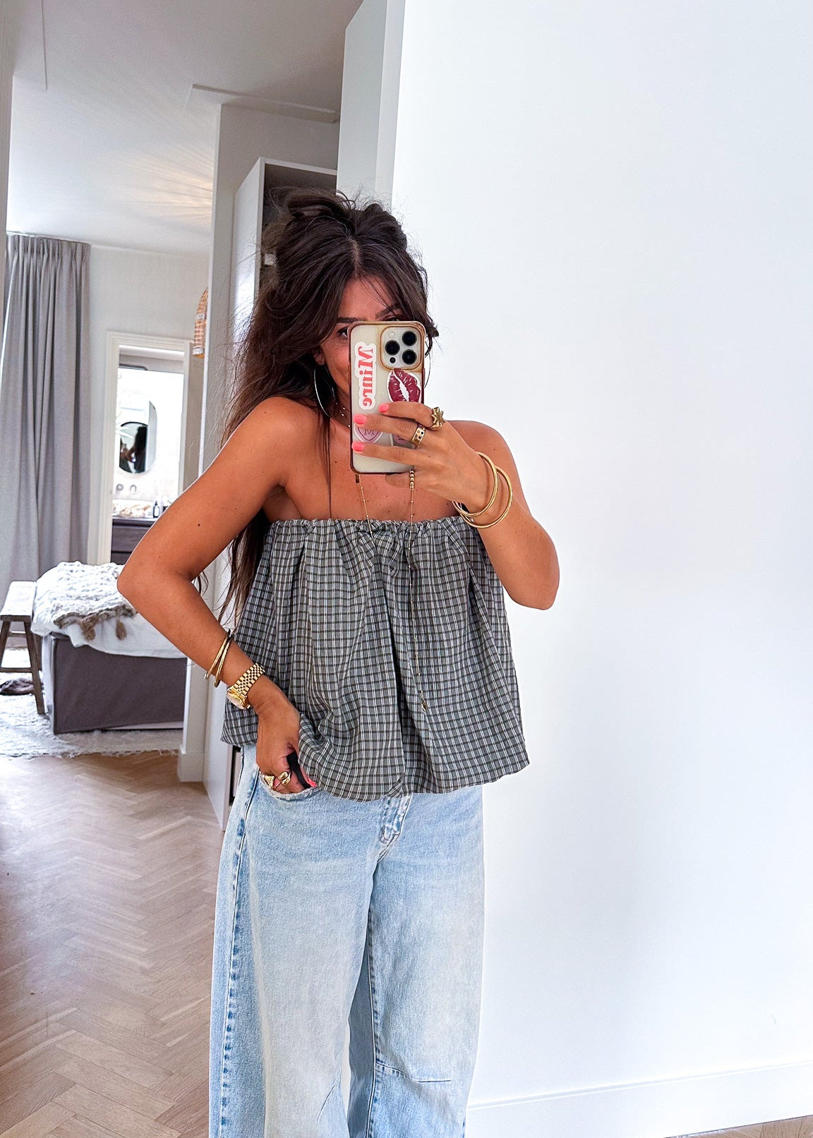 Mexx Bandeau Top Green