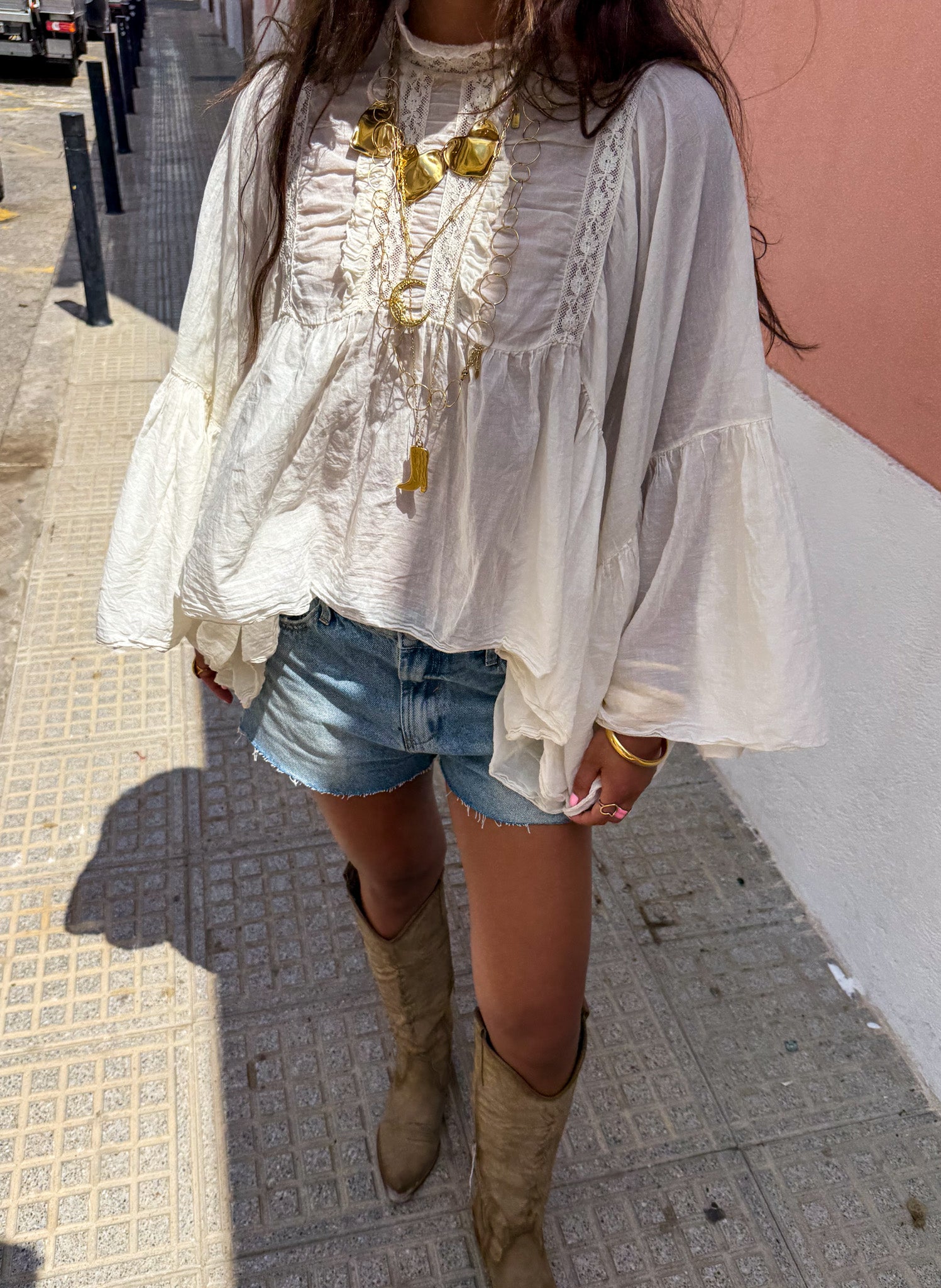 Michaela Blouse Creme