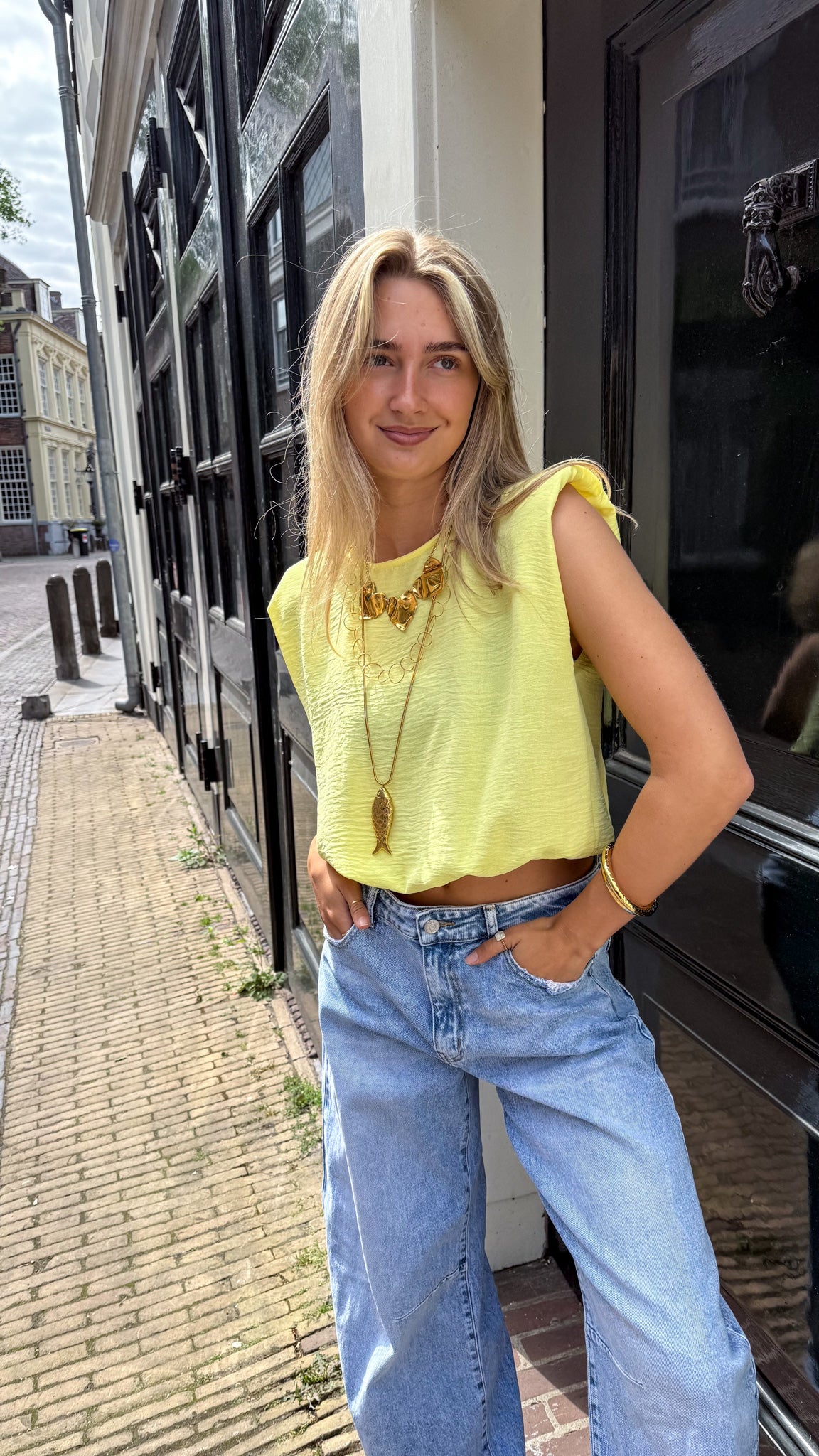 Milou Top Lemon