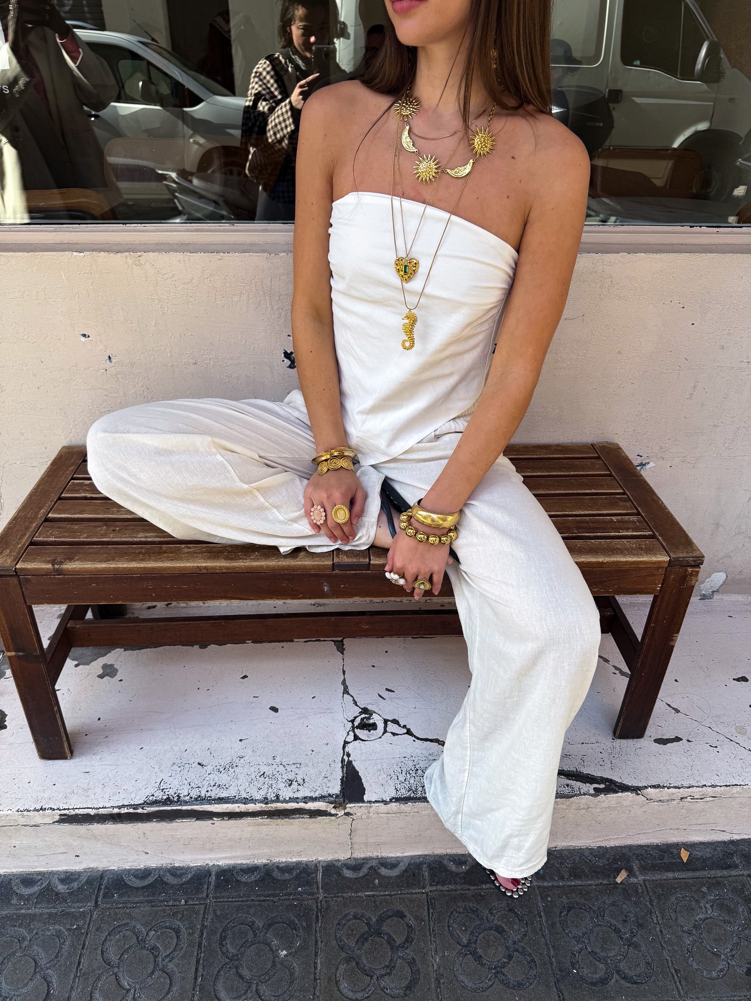 Collier Jour et Nuit en or