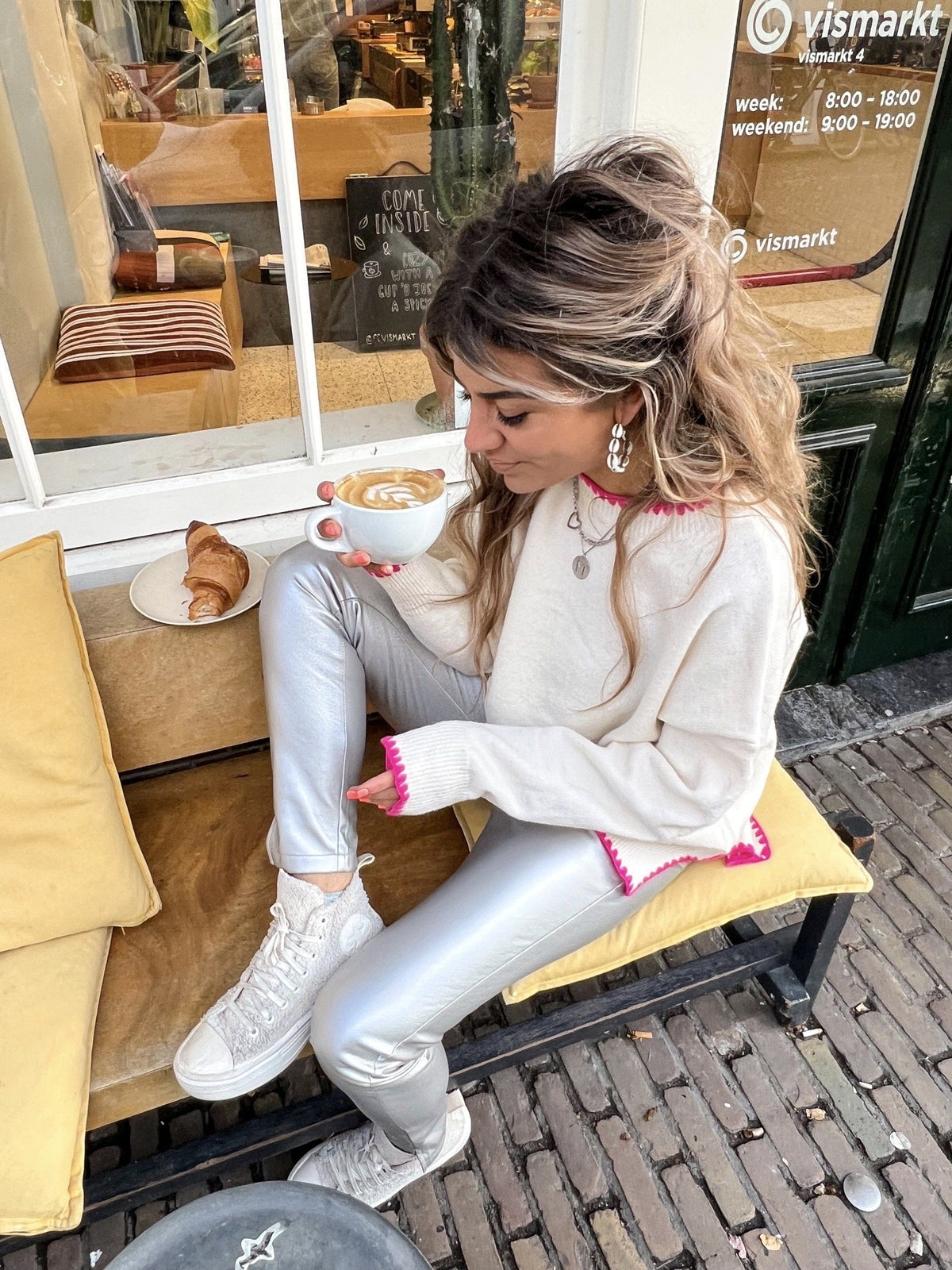 Metallic Legging | Silver