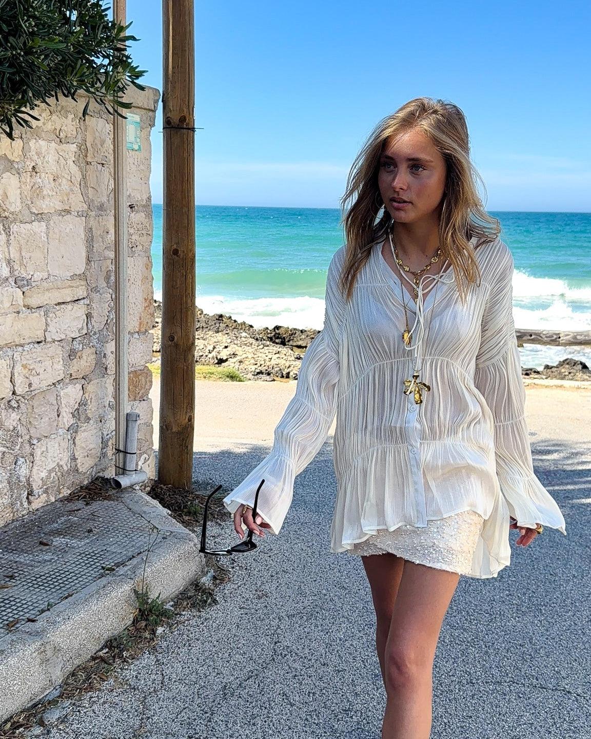 Miro Blouse White
