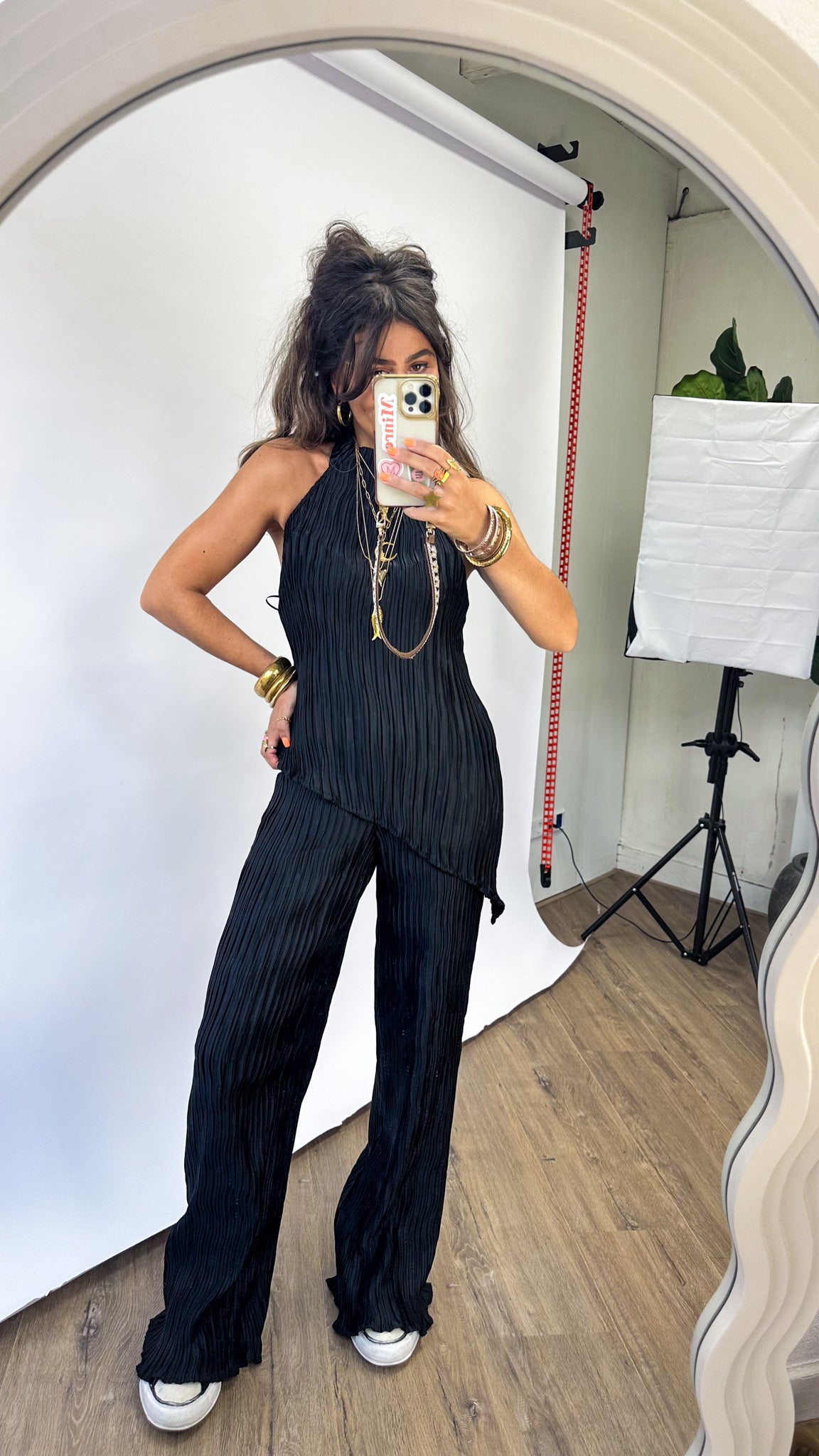 Jean Halter Top Black