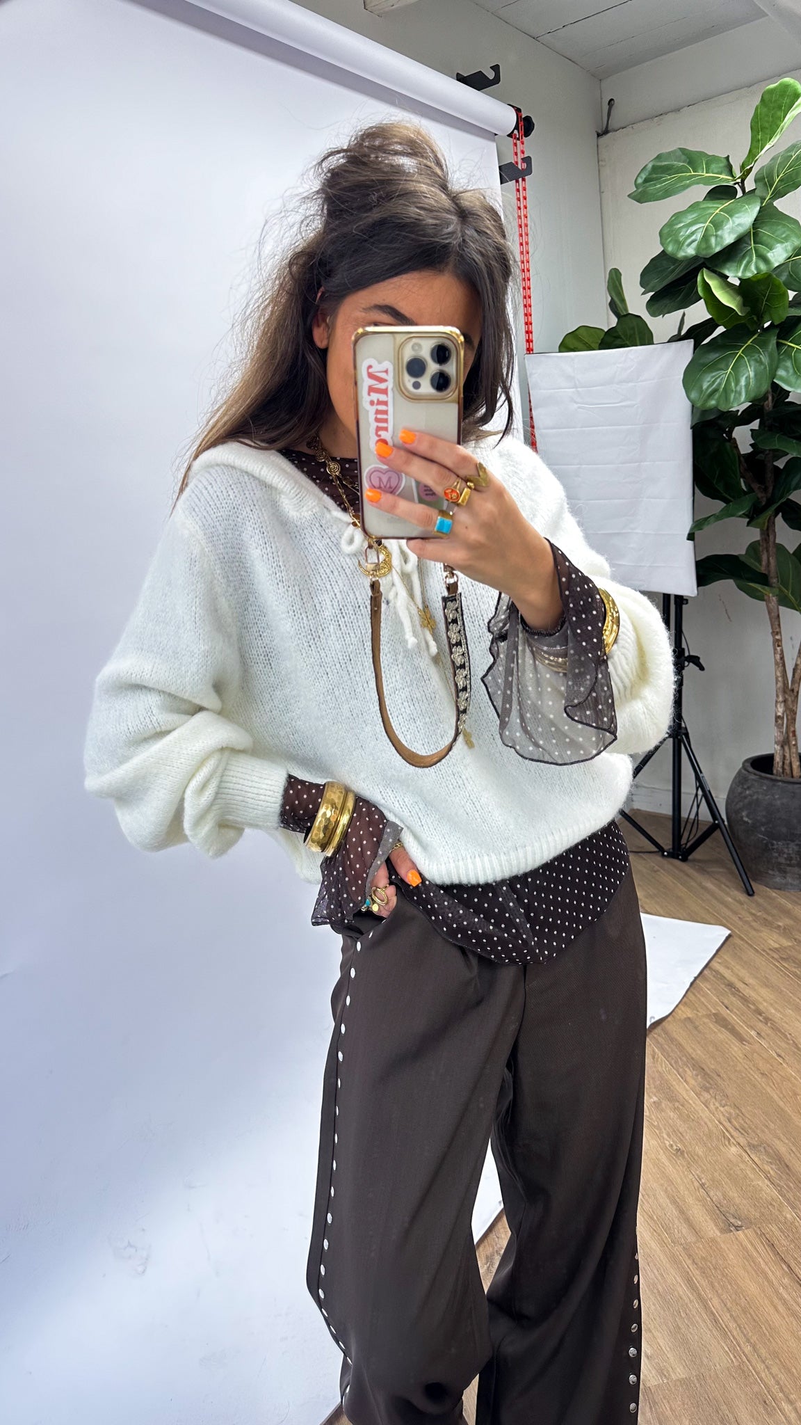 Monty Knit Off White