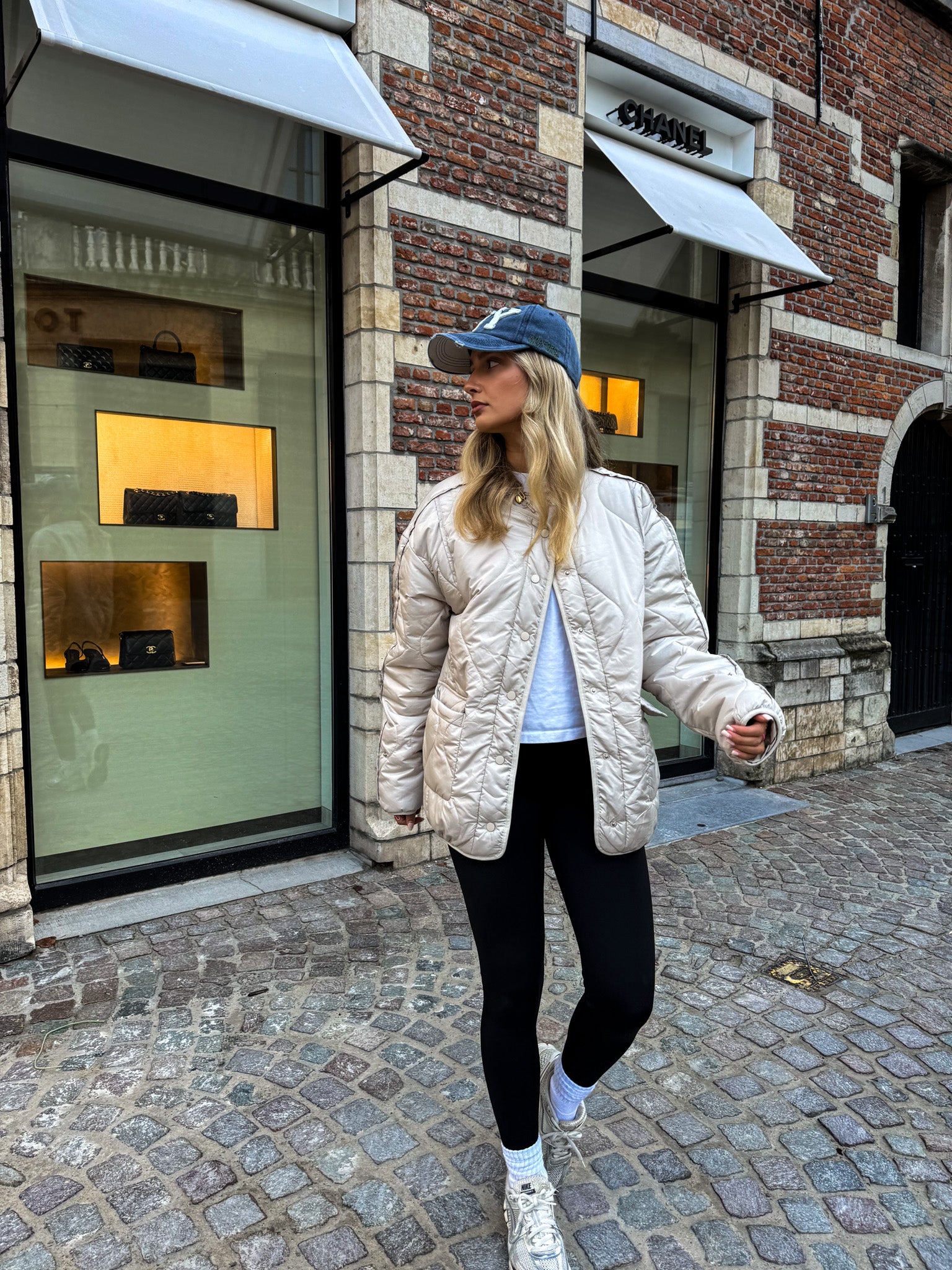 Molly Puffer Jacket Beige