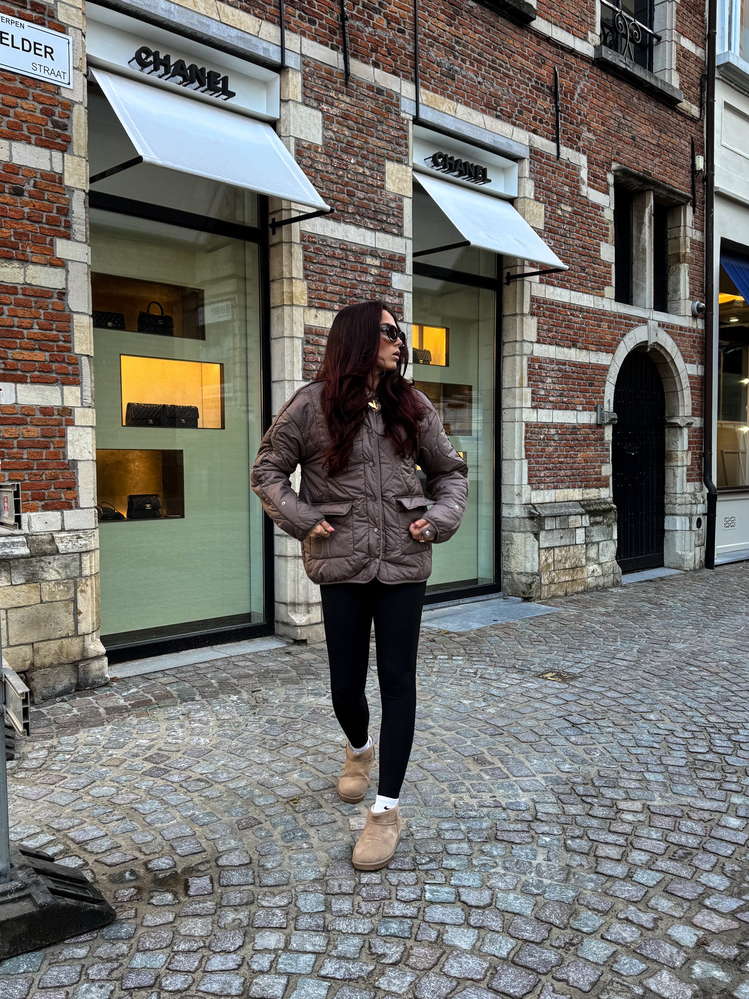 Molly Puffer Jacket Brown
